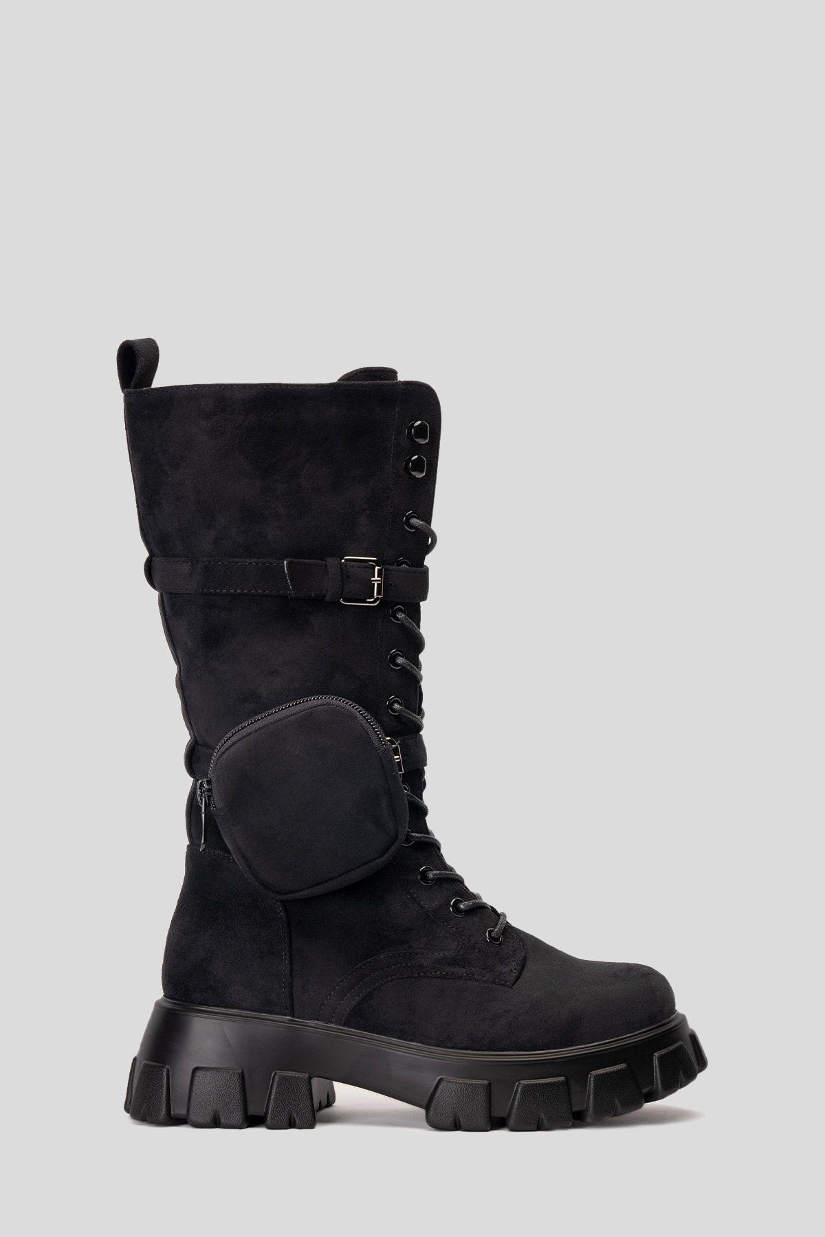 Bota Larga Mujer Negro Varushka Chinitown-0