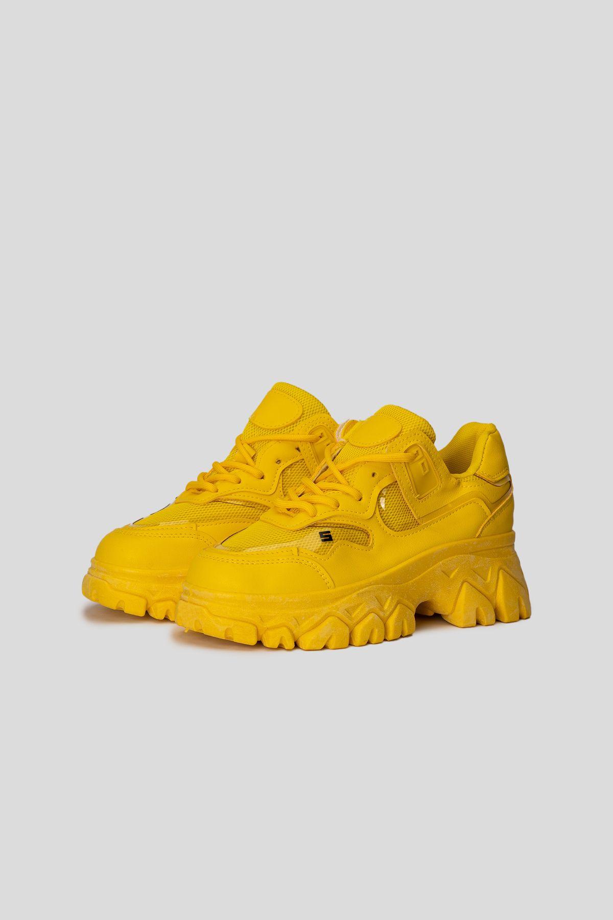 Zapatilla Urbana Mujer Amarillo Lincoln Chinitown-2