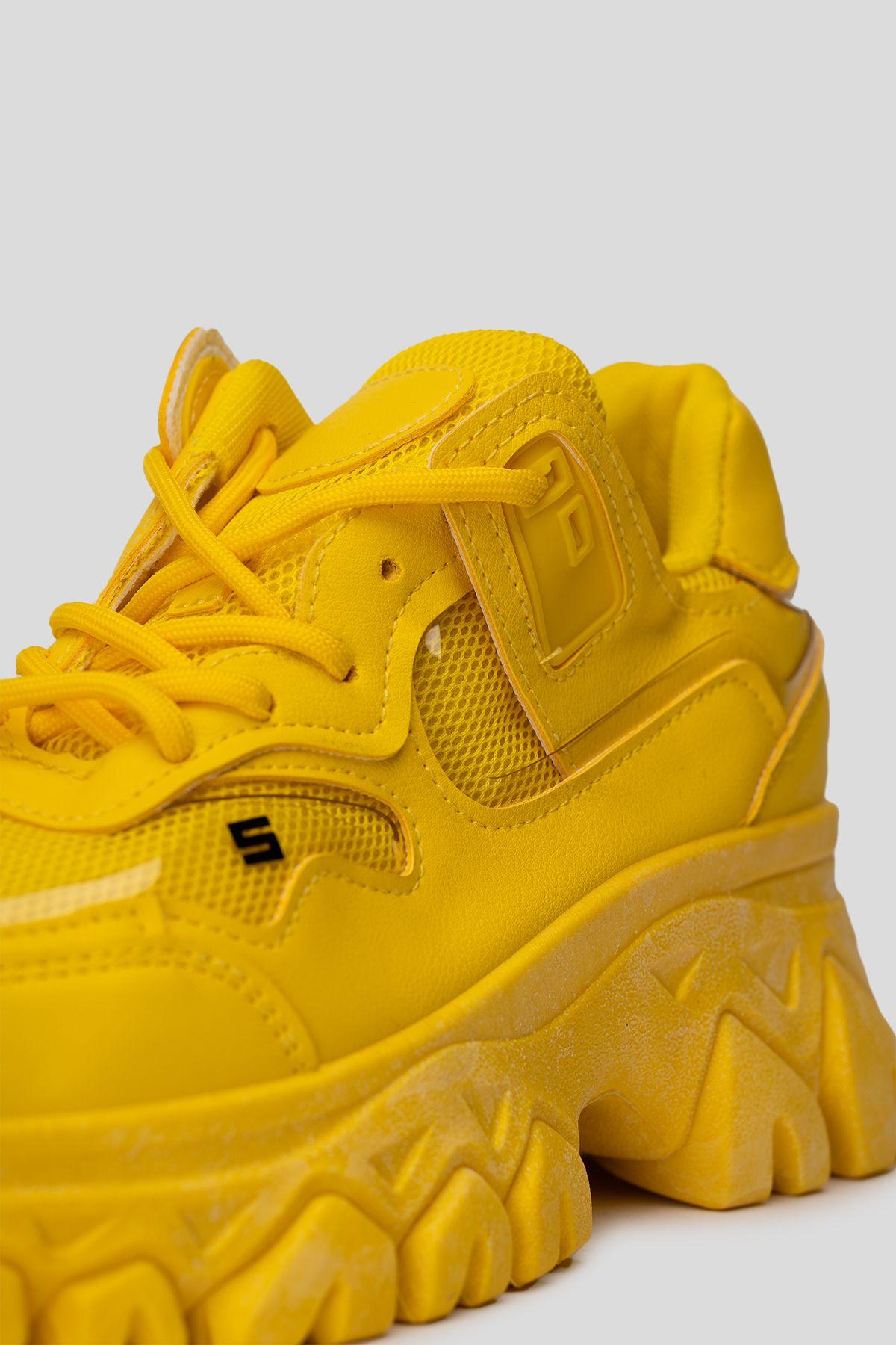 Zapatilla Urbana Mujer Amarillo Lincoln Chinitown-5