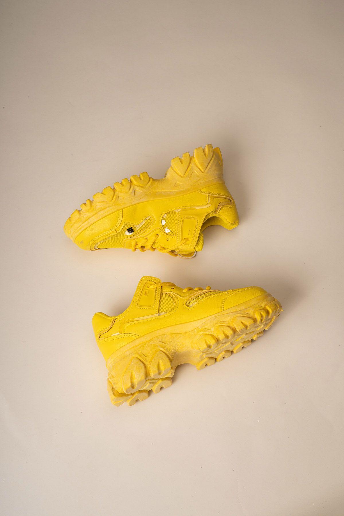 Zapatilla Urbana Mujer Amarillo Lincoln Chinitown-6