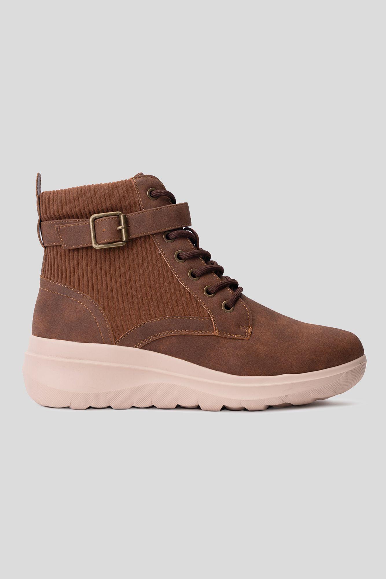 Botín Mujer Café Brianna Thunder Blue-0