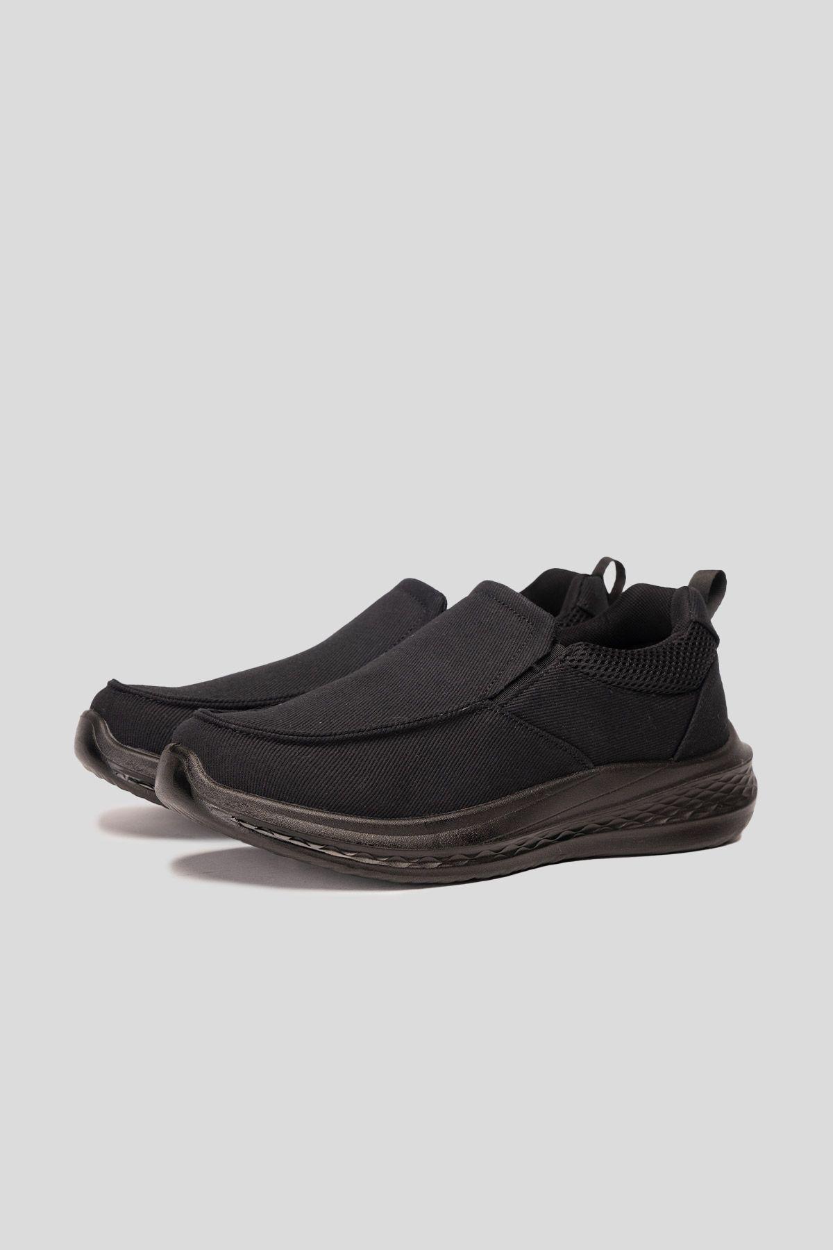 Zapato Cómodo Hombre Negro Buhle Chinitown-2