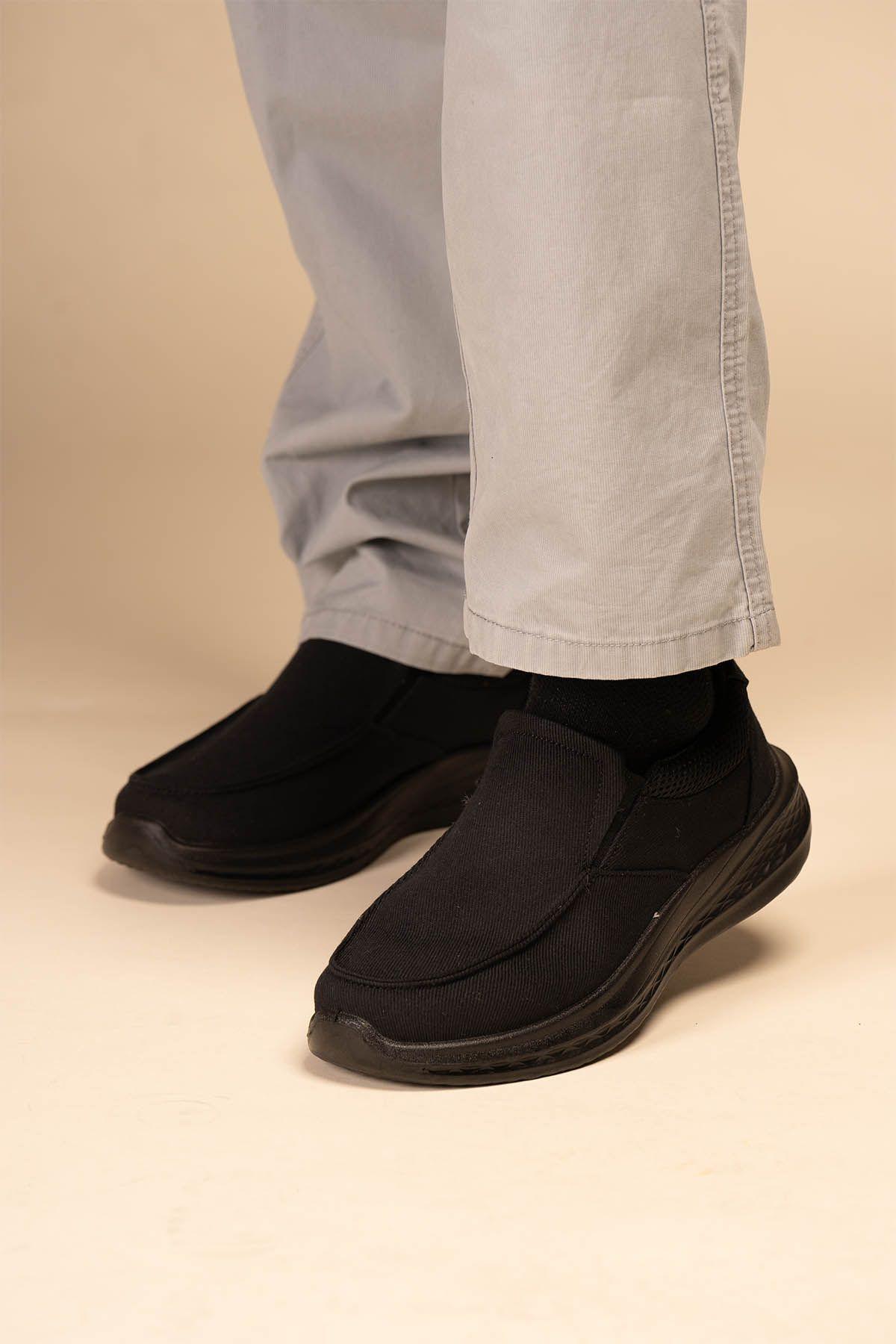 Zapato Cómodo Hombre Negro Buhle Chinitown-4