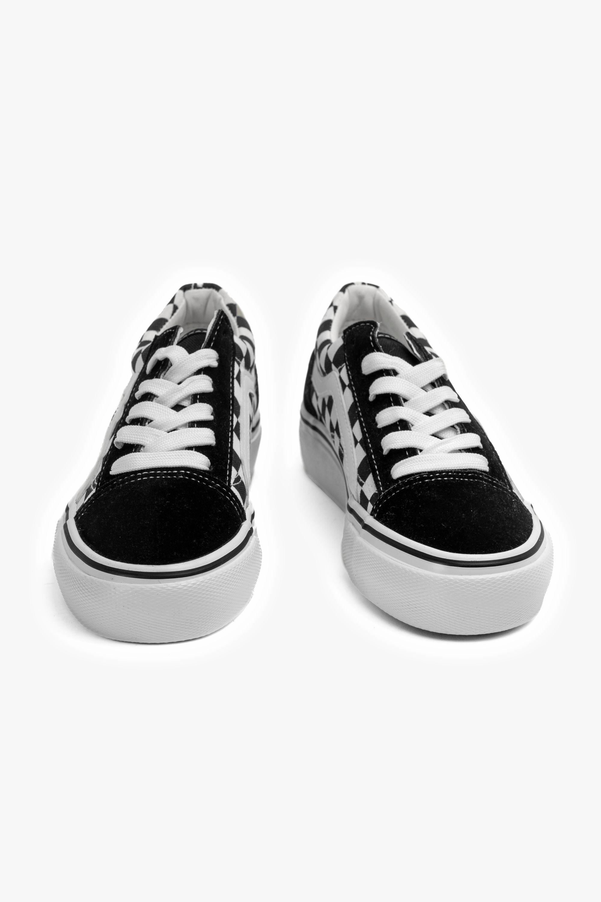 Zapatilla Urbana Mujer Negro Trina Chinitown-2