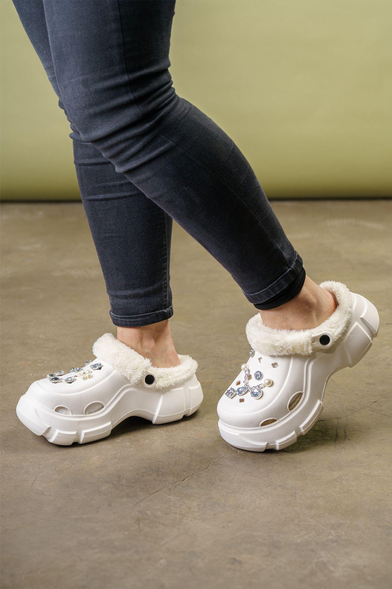 Zueco Mujer Blanco Litza Apóstol-1