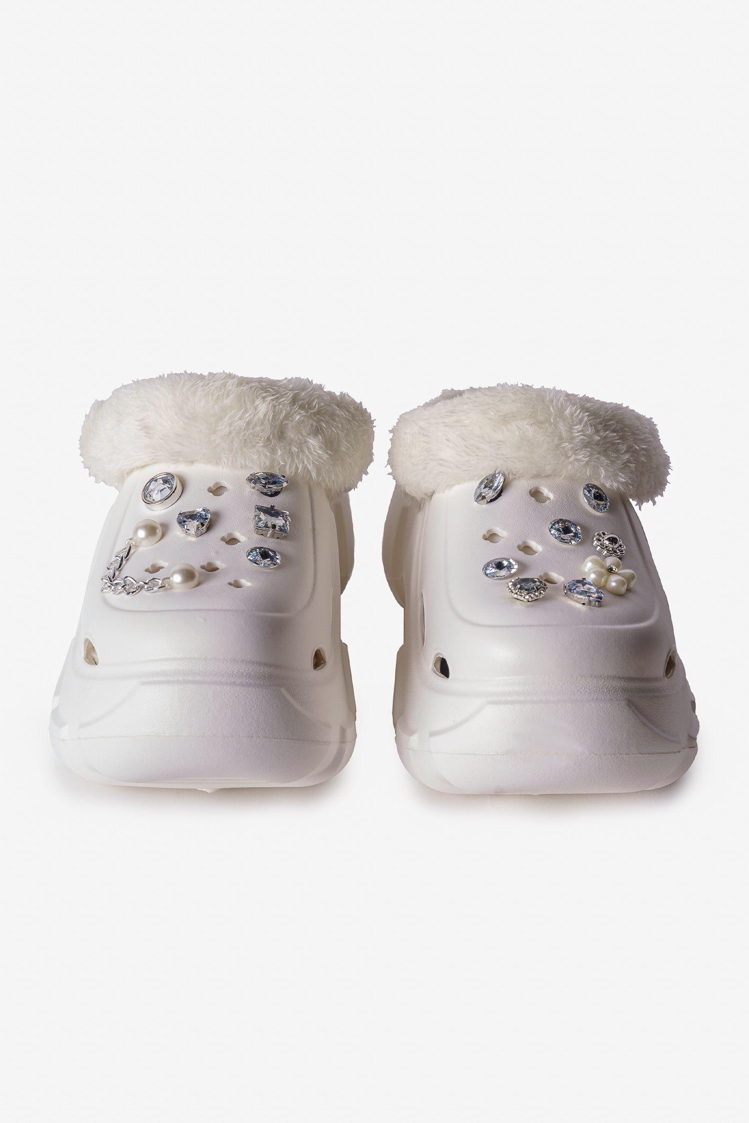 Zueco Mujer Blanco Litza Apóstol-9