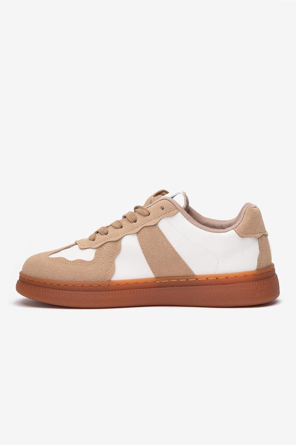 Zapatilla Mujer Beige Silvi Chinitown-1