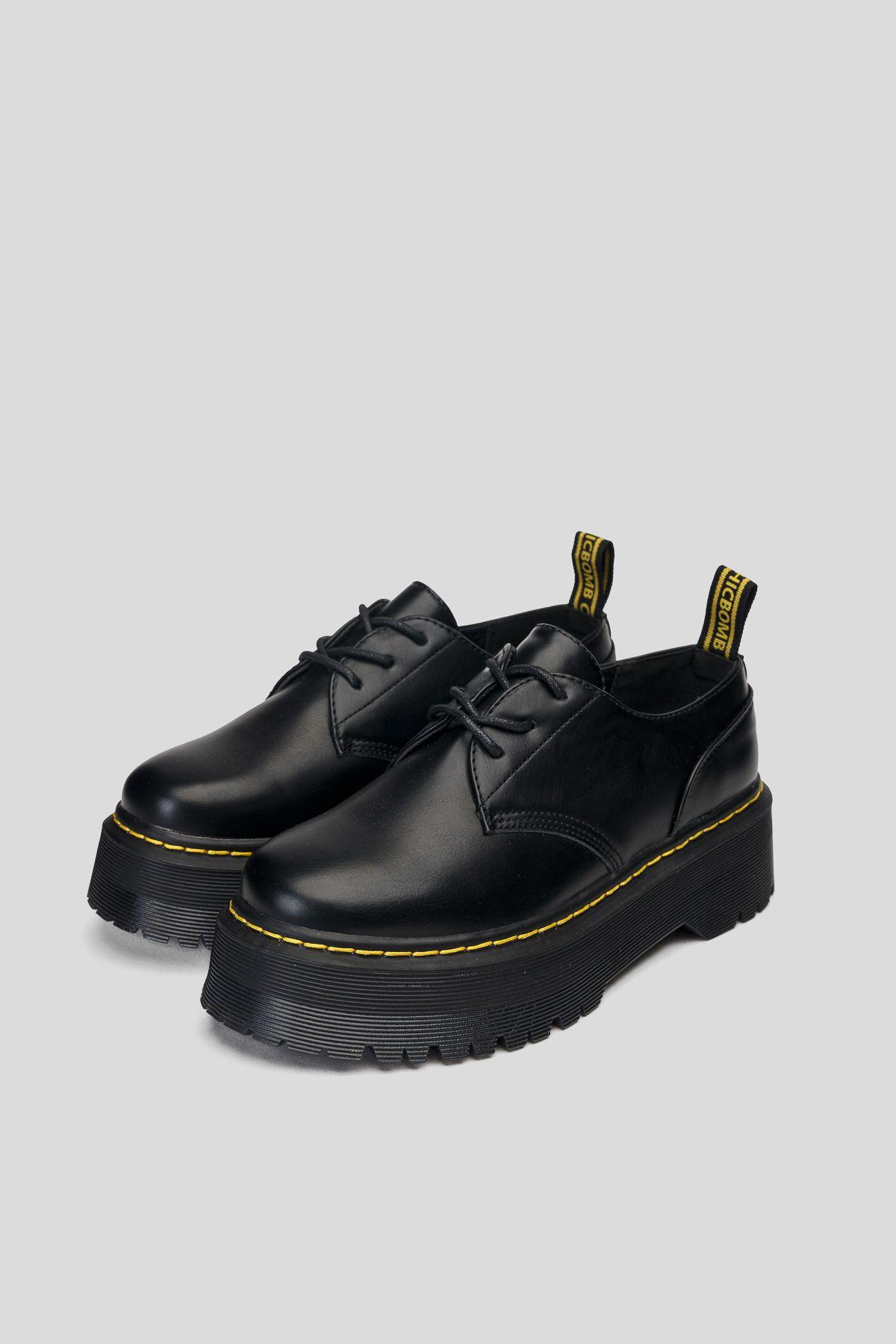 Zapato Mujer Negro Maida Chinitown-1