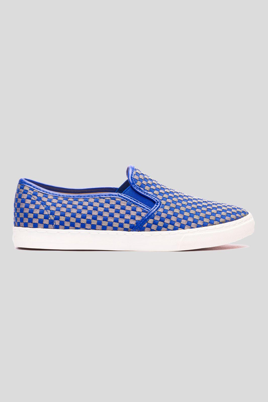 Zapatilla Mujer Azul Endler Chancleta-0