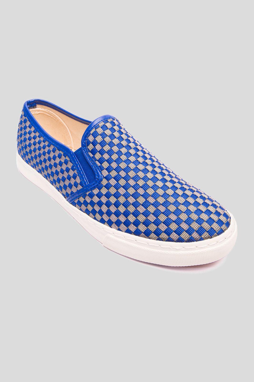 Zapatilla Mujer Azul Endler Chancleta-2