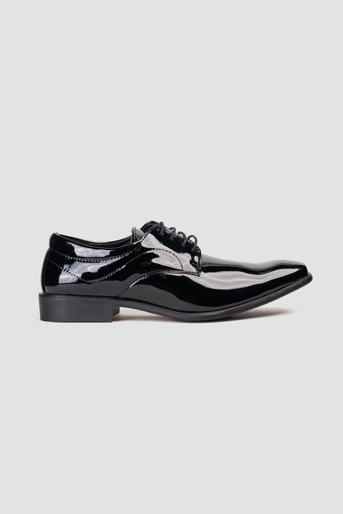 Zapato Hombre Negro Charol Neizan Thunder Blue-0