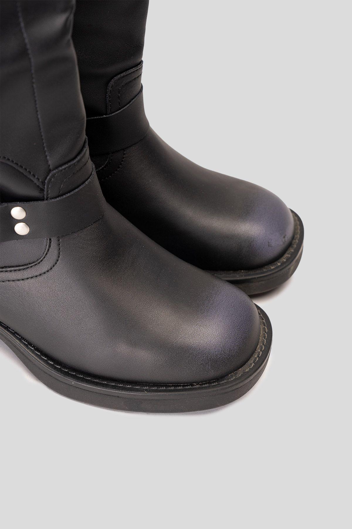 Bota Mujer Negro Farid Thunder Blue-4