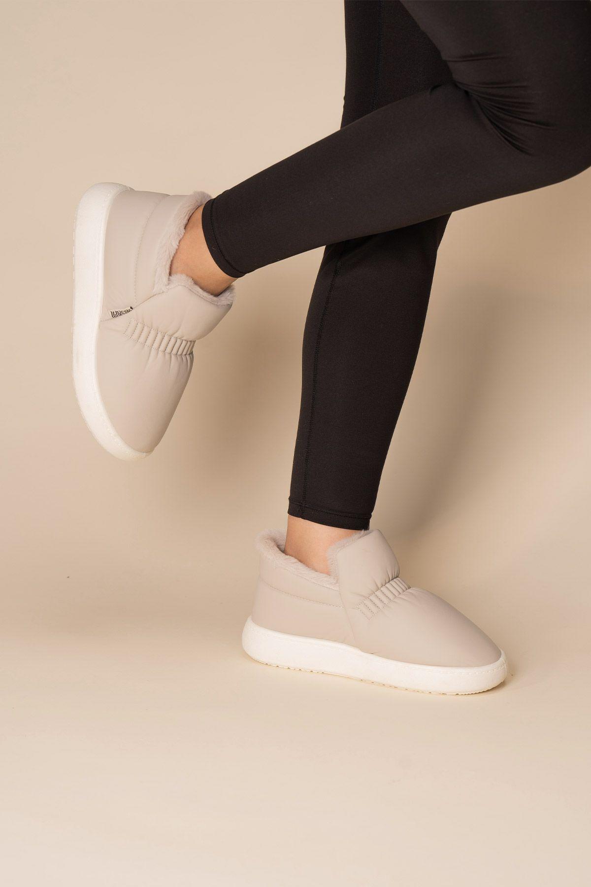 Pantufla Mujer Gris Mimi Chinitown-4