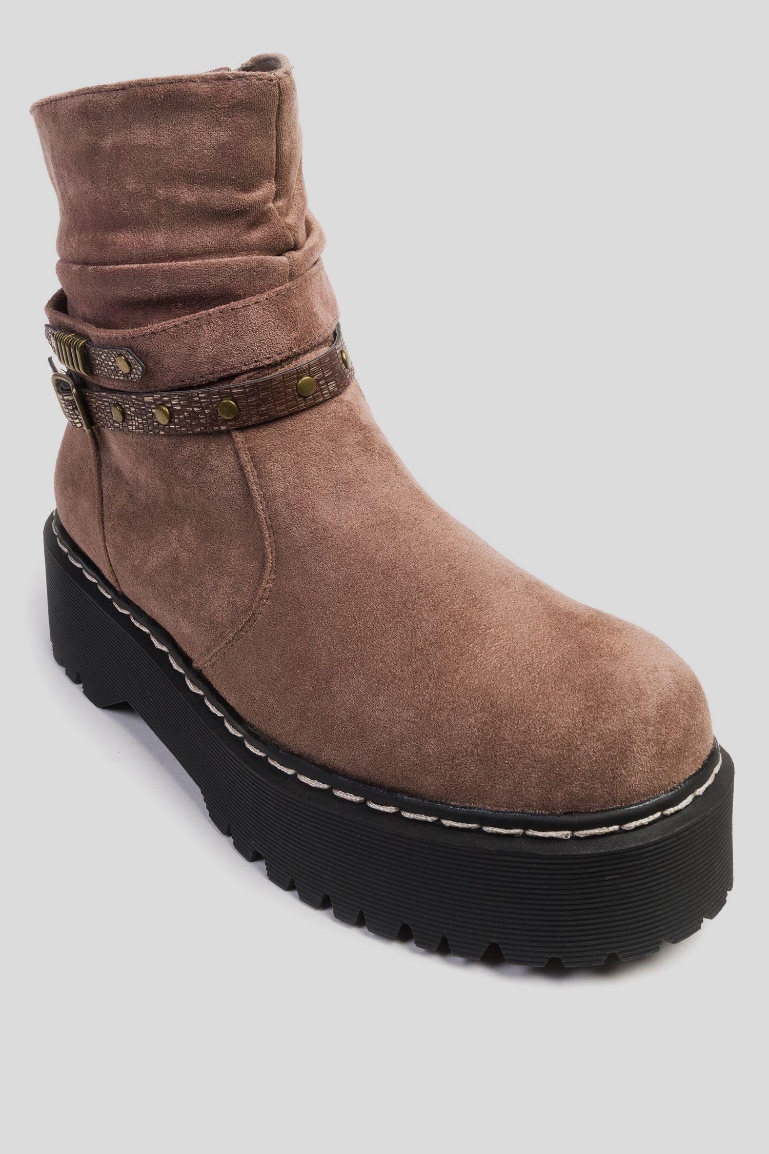 Botín Mujer Beige Ascoli Chancleta-2