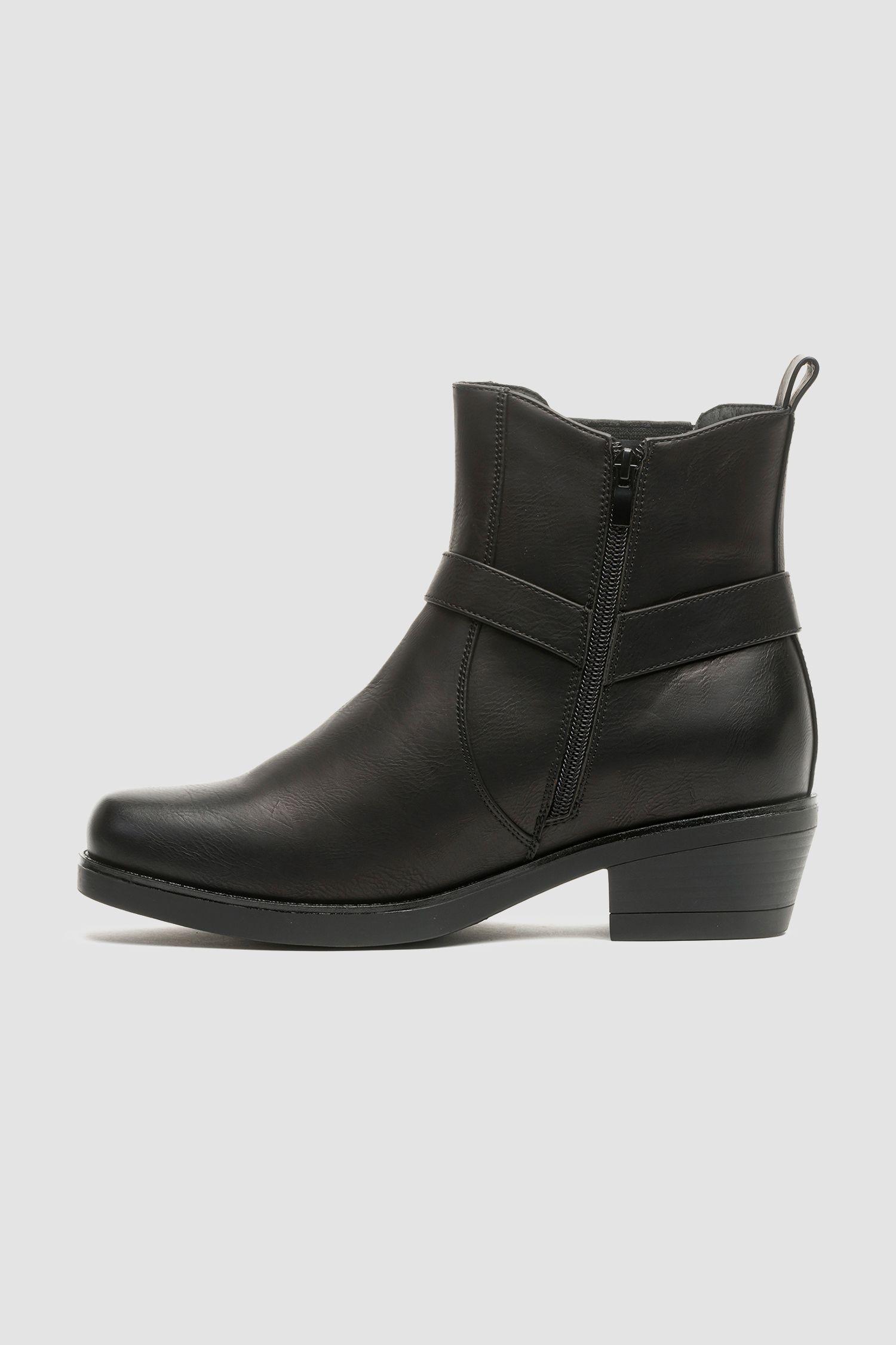 Bota Hombre Negro Johann Chinitown-1