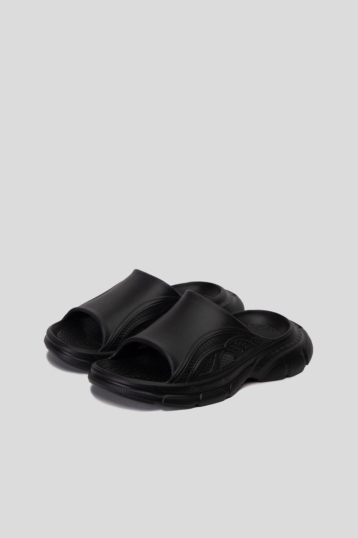 Sandalia Hombre Negro Hugo Chinitown-1