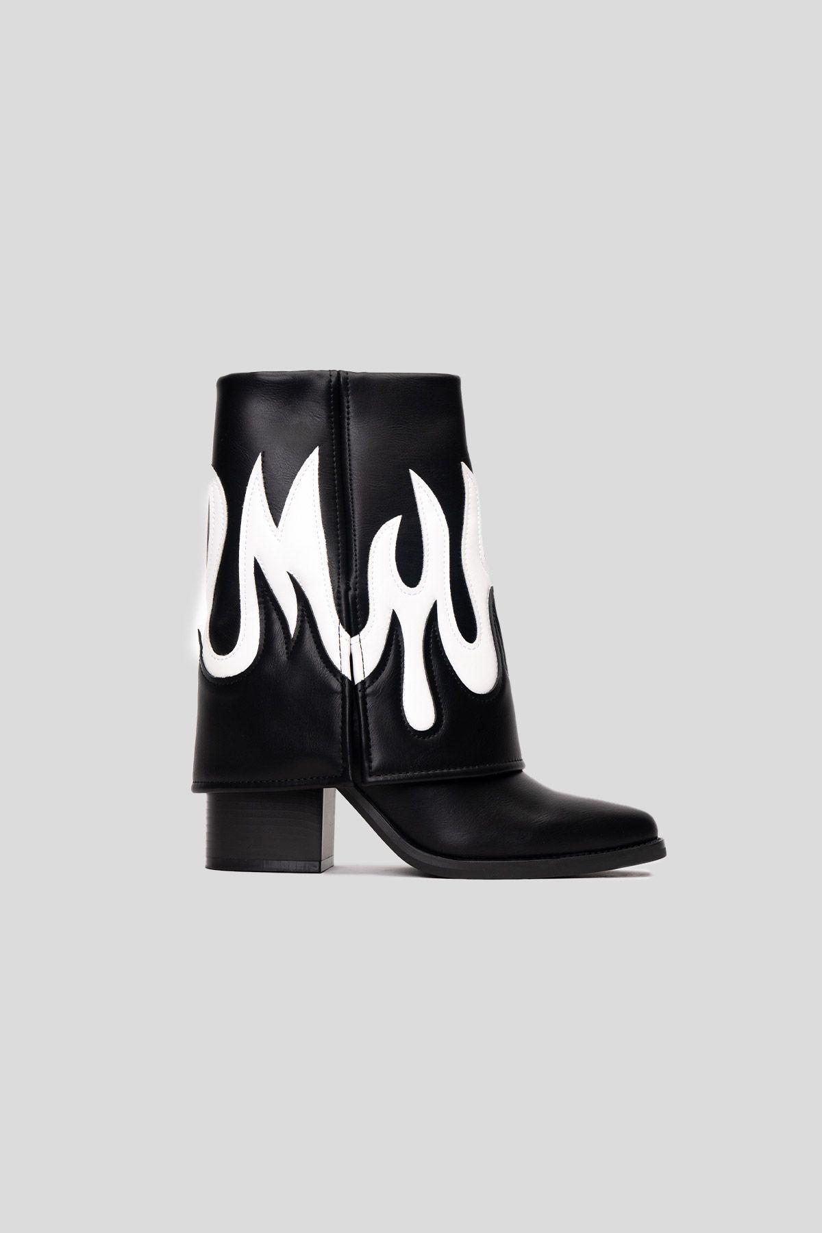Bota Mujer Negro Loira Zameta-0