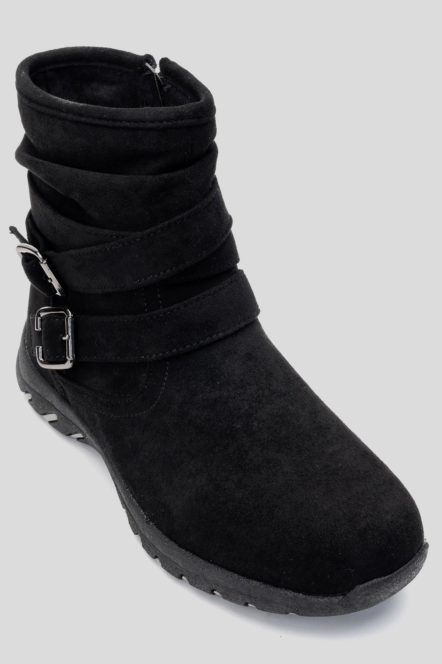 Bota Mujer Negro Mical Chancleta-2
