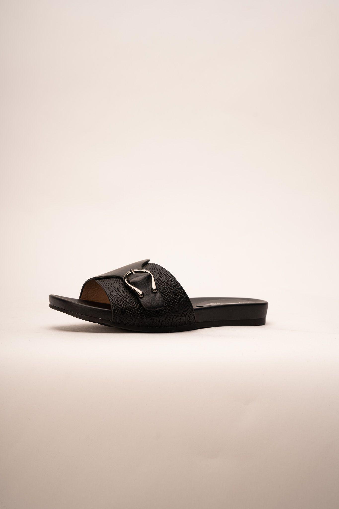 Sandalia Casual Mujer Negro Zaina Chinitown-2