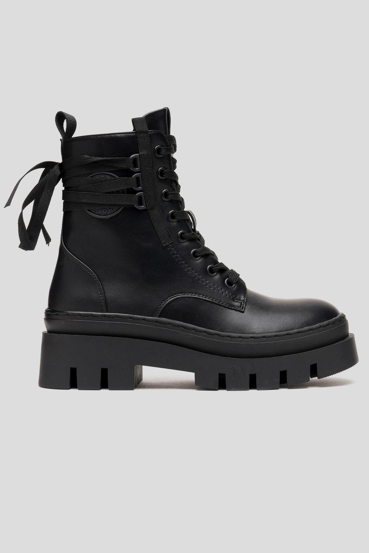 Bota Mujer Negro Pereira Carbin-0