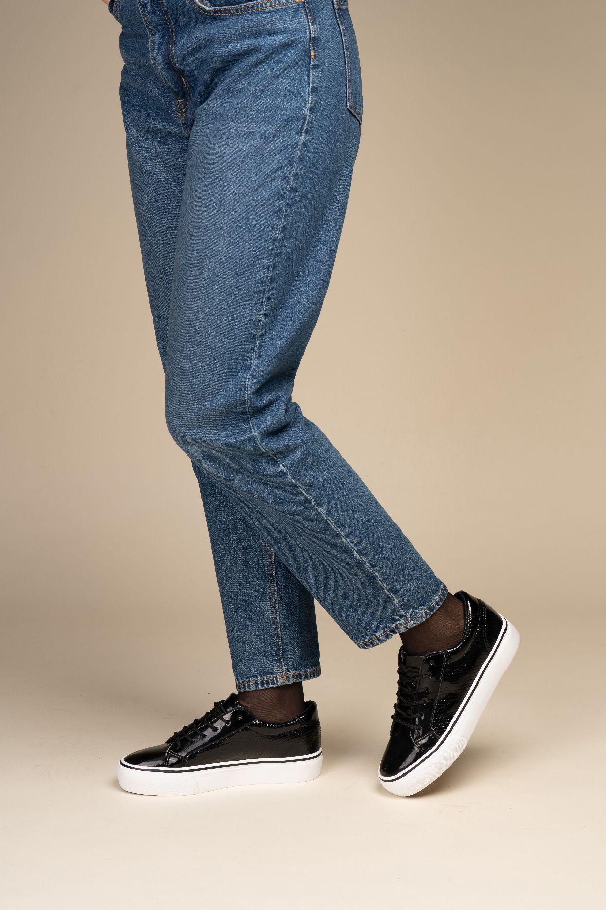 Zapatilla Urbano Mujer Negro Graham Chinitown-1