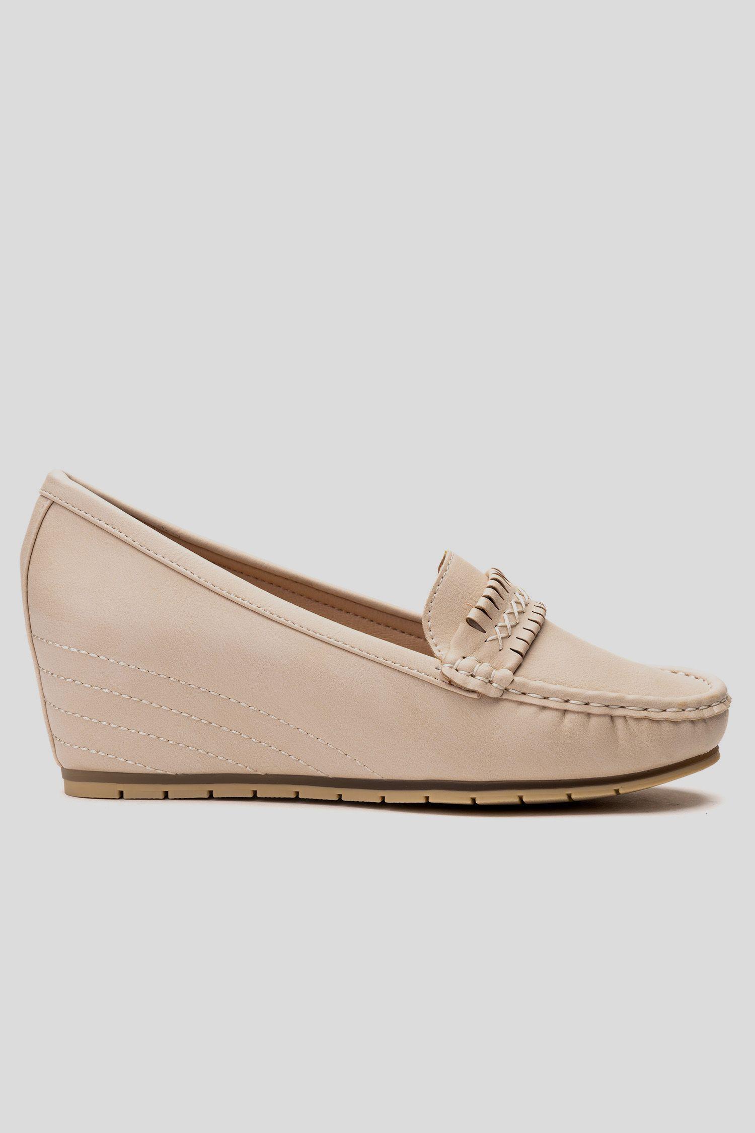 Mocasin Mujer Beige Marena Chancleta-0
