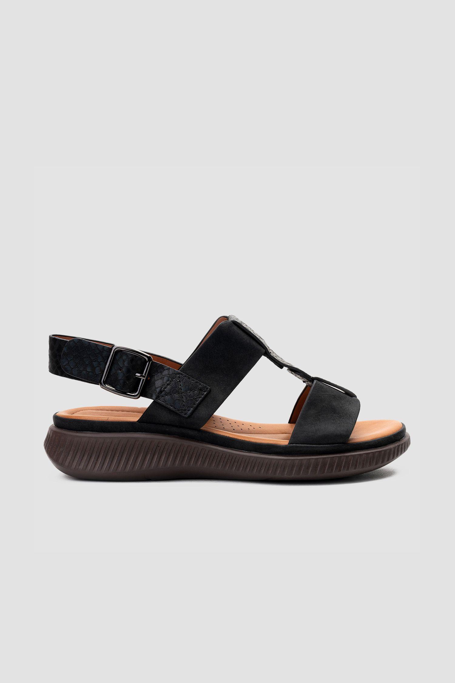 Sandalia Mujer Negro Fiona Chinitown-0