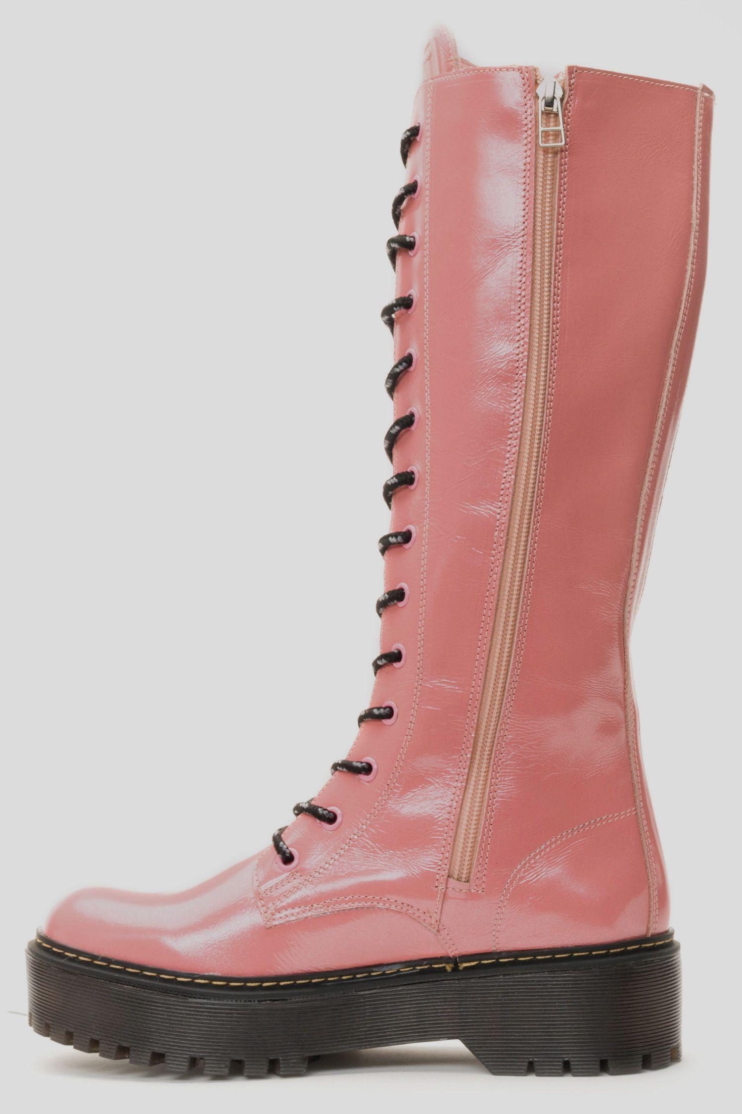 Bota Cuero Skade Rosada Landazuri-1