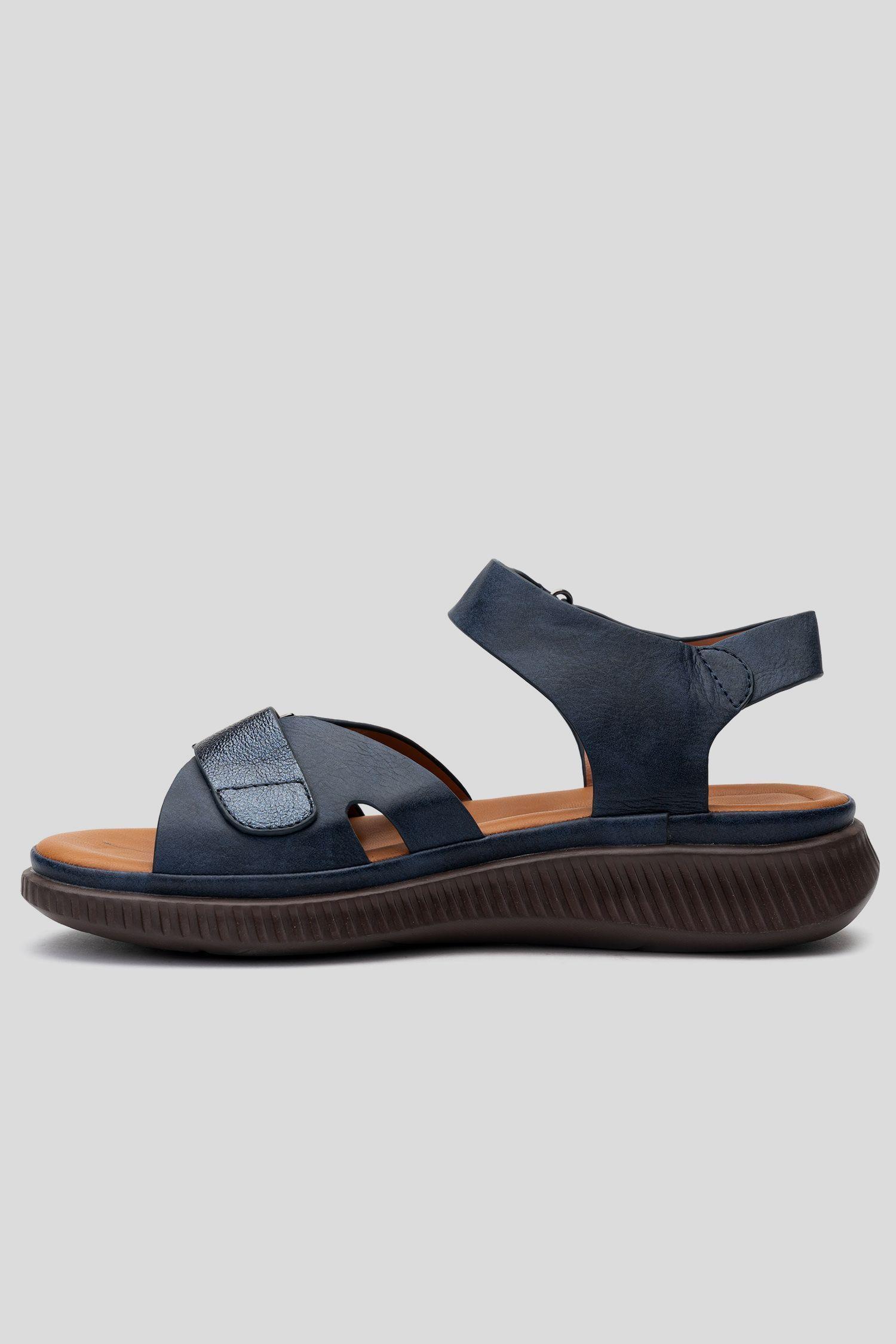 Sandalia Mujer Azul Aisha Chancleta-1