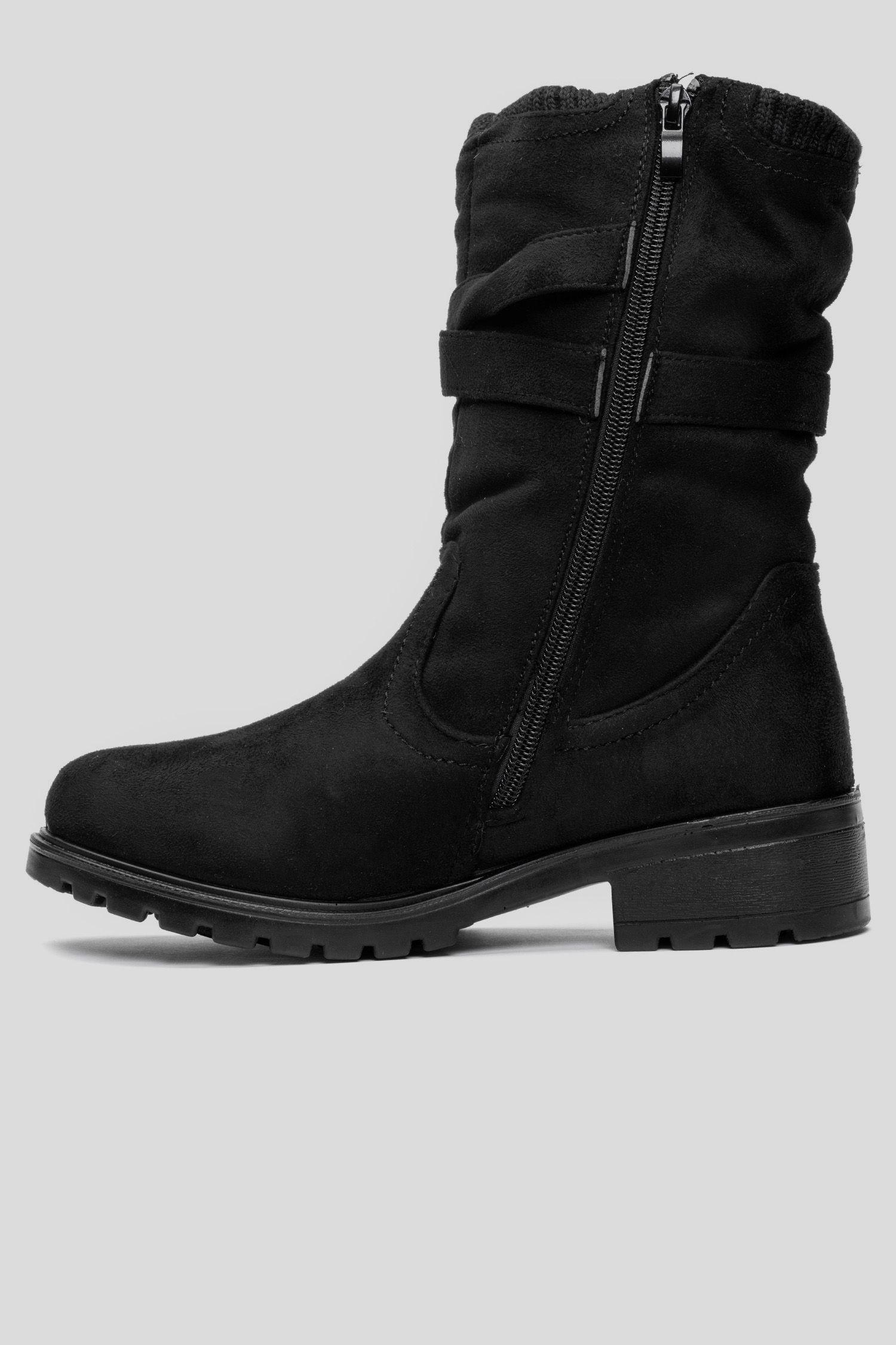 Bota Mujer Negro Sailor Chancleta-1