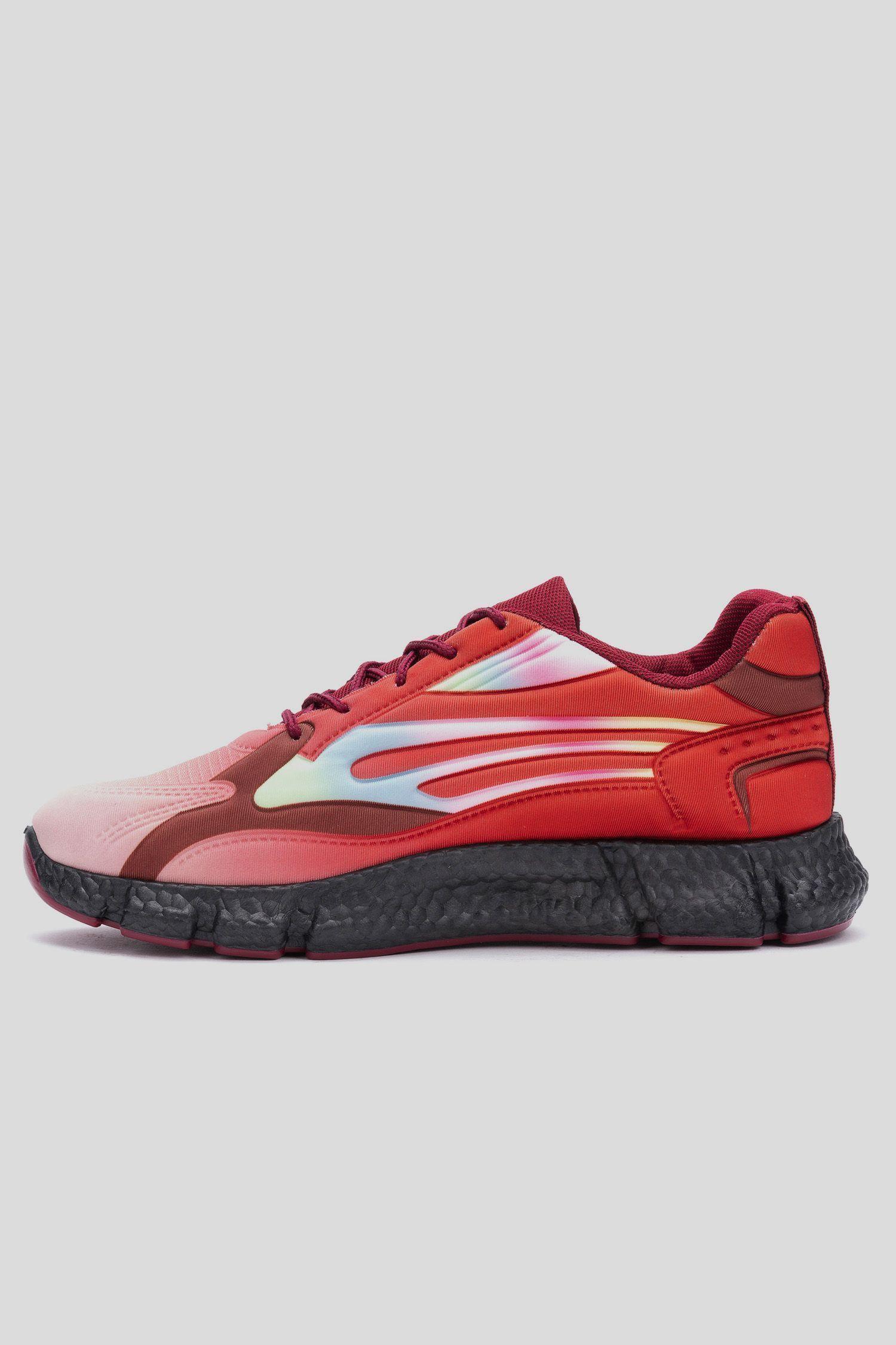 Zapatilla Deportiva Mujer Rojo Luz Chinitown-2