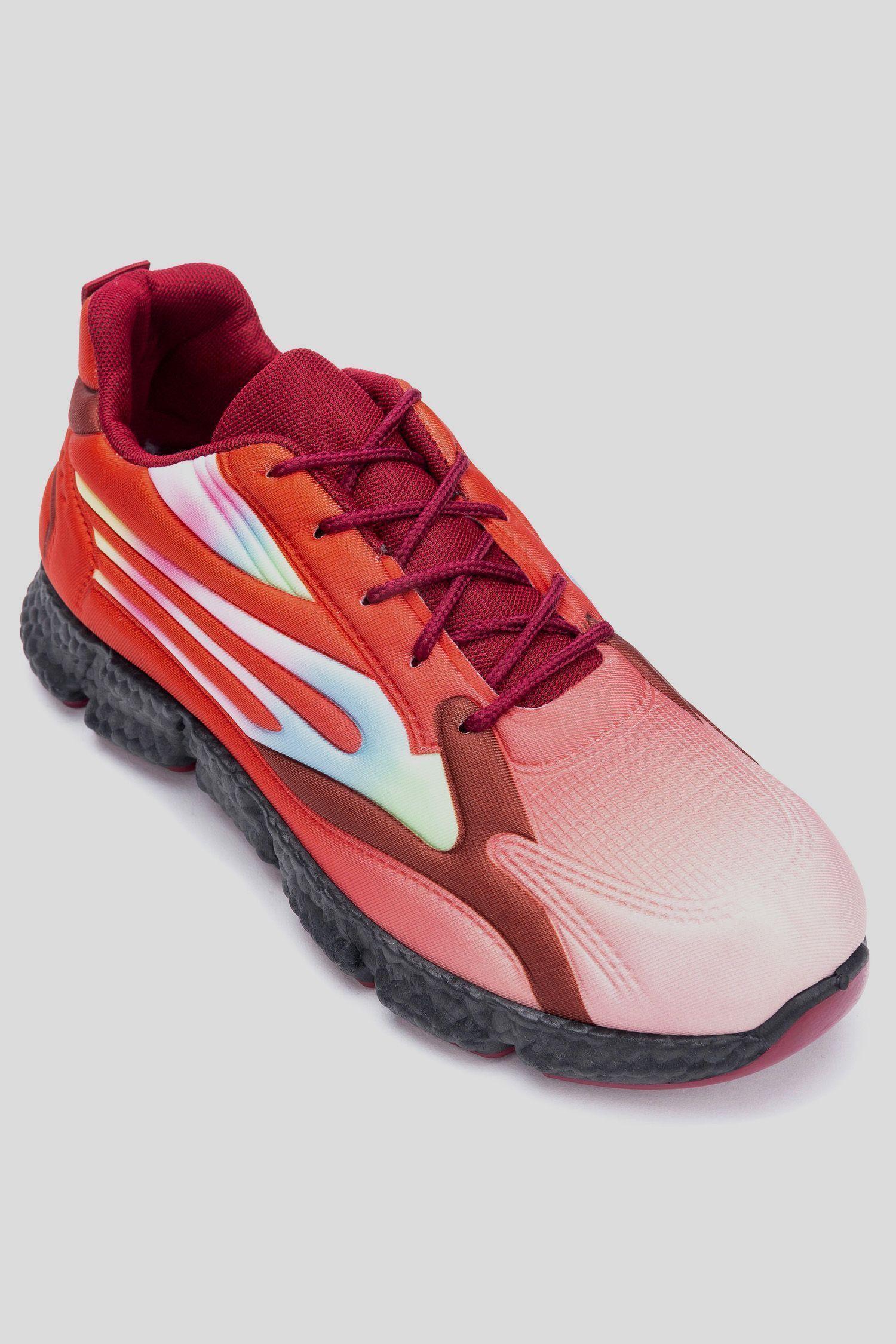 Zapatilla Deportiva Mujer Rojo Luz Chinitown-3