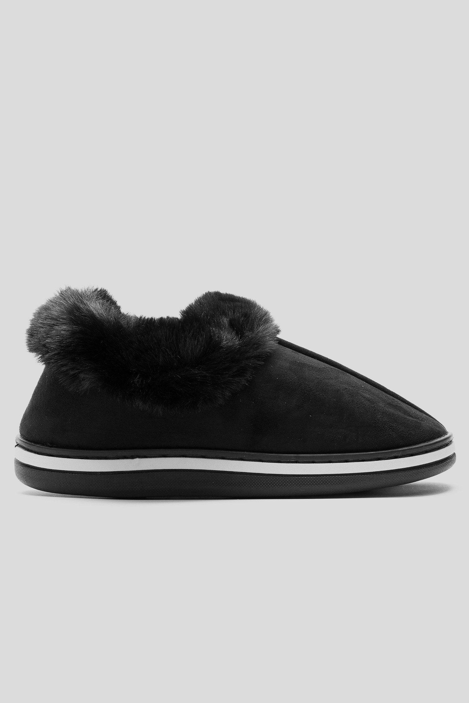 Pantuflas Mujer Negro Orbit Chancleta-0