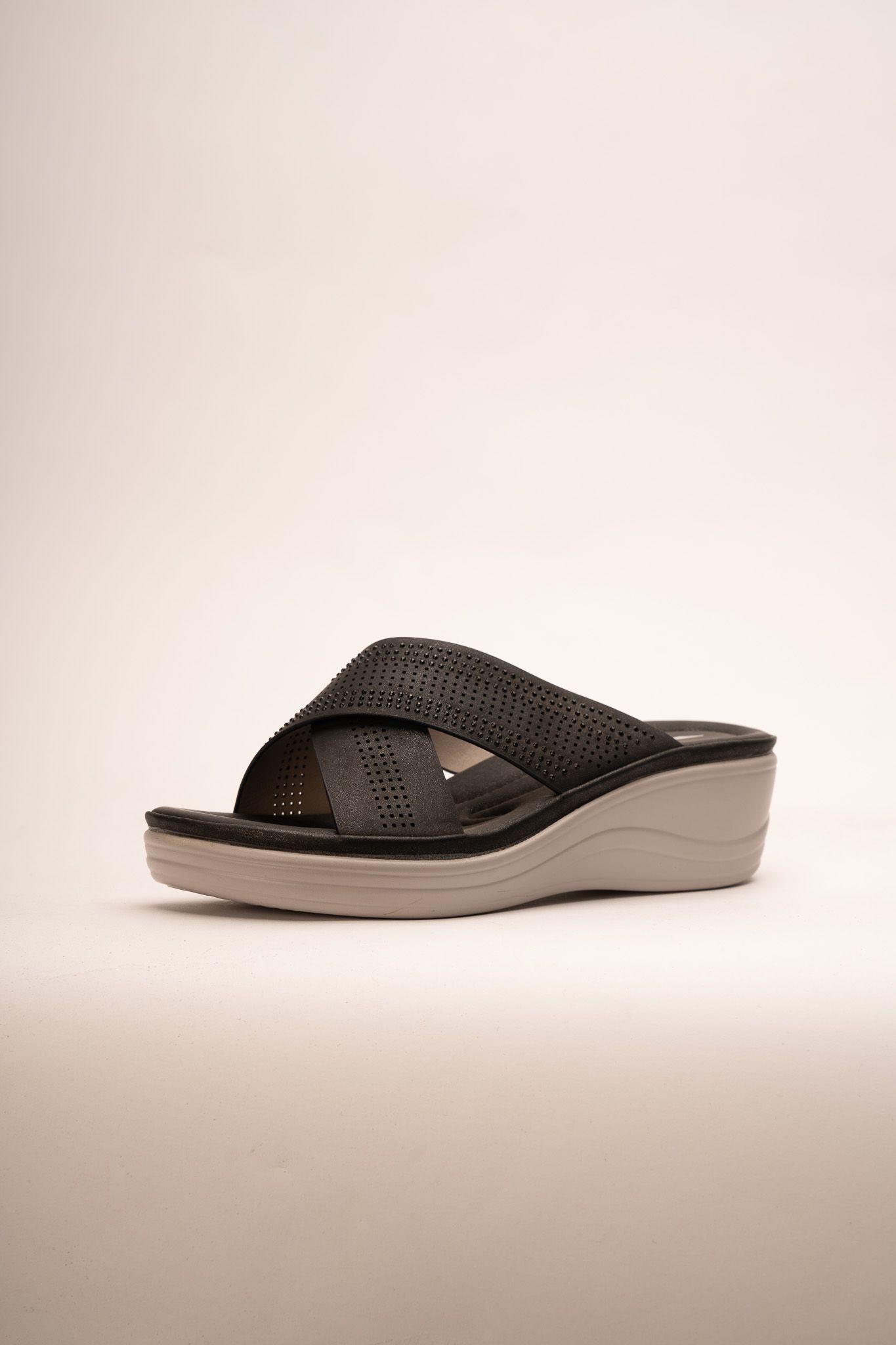 Sandalia Casual Mujer Negro Fadwa Chinitown-1