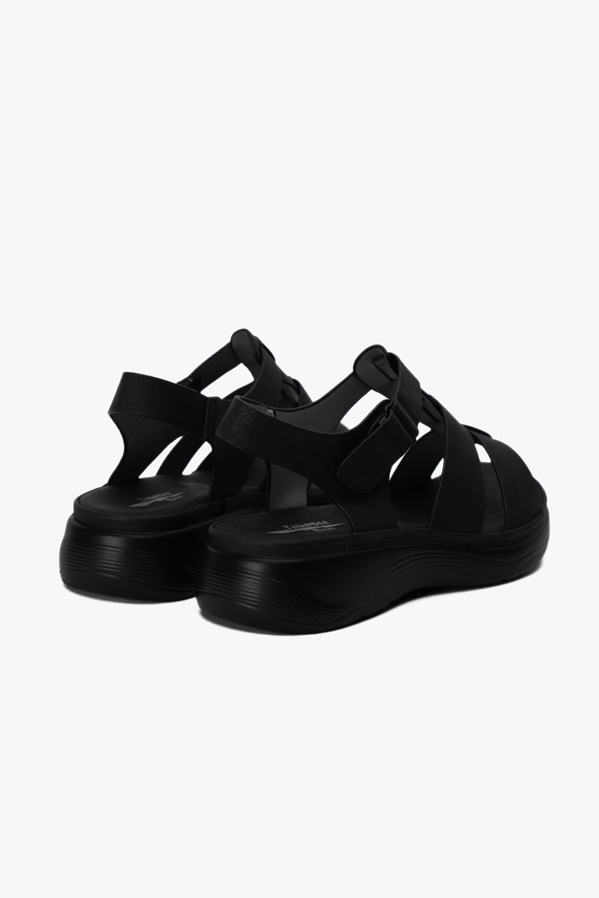Sandalia Casual Mujer Negro Bass Chinitown-2