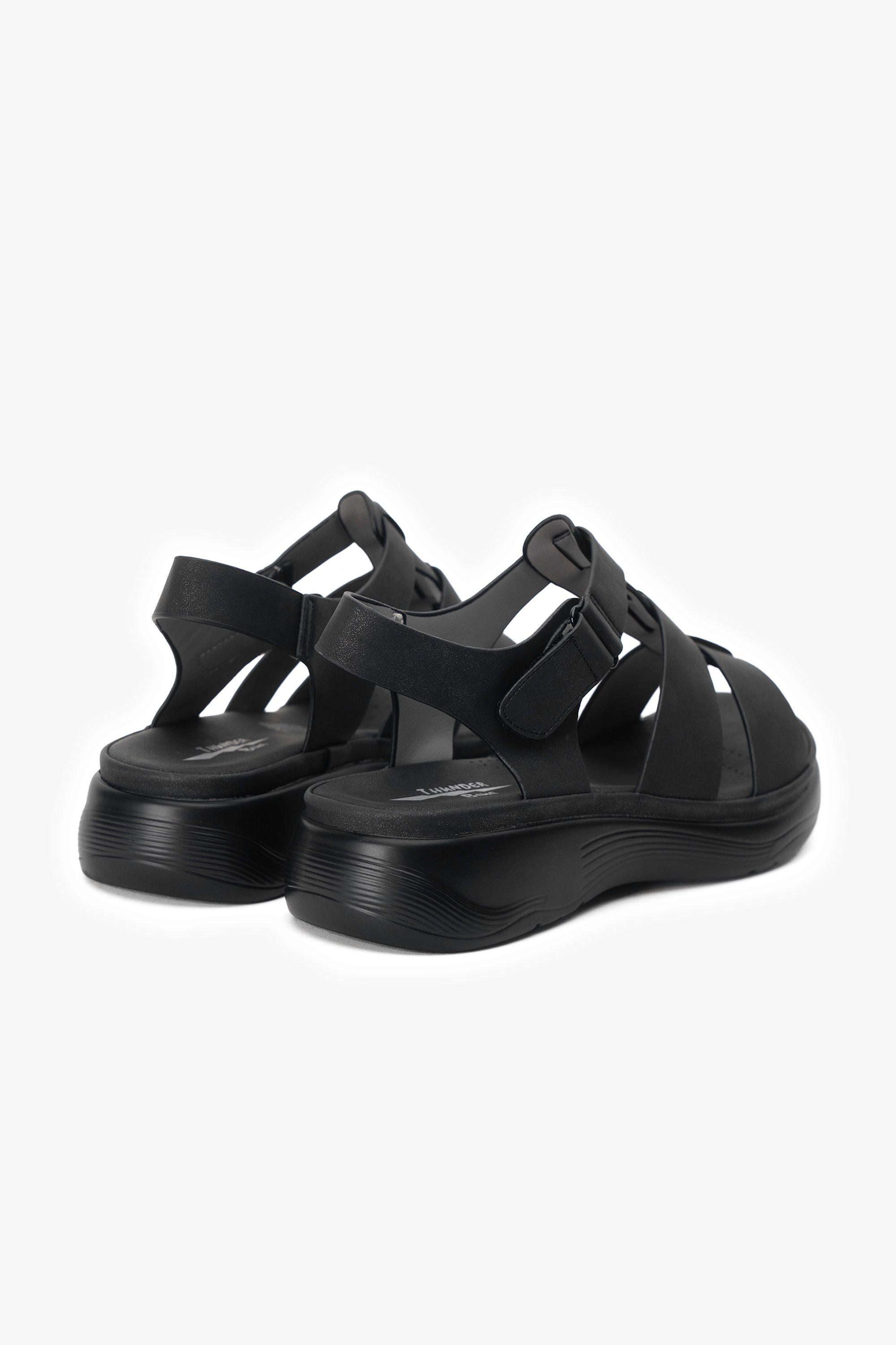 Sandalia Casual Mujer Negro Bass Chinitown-2