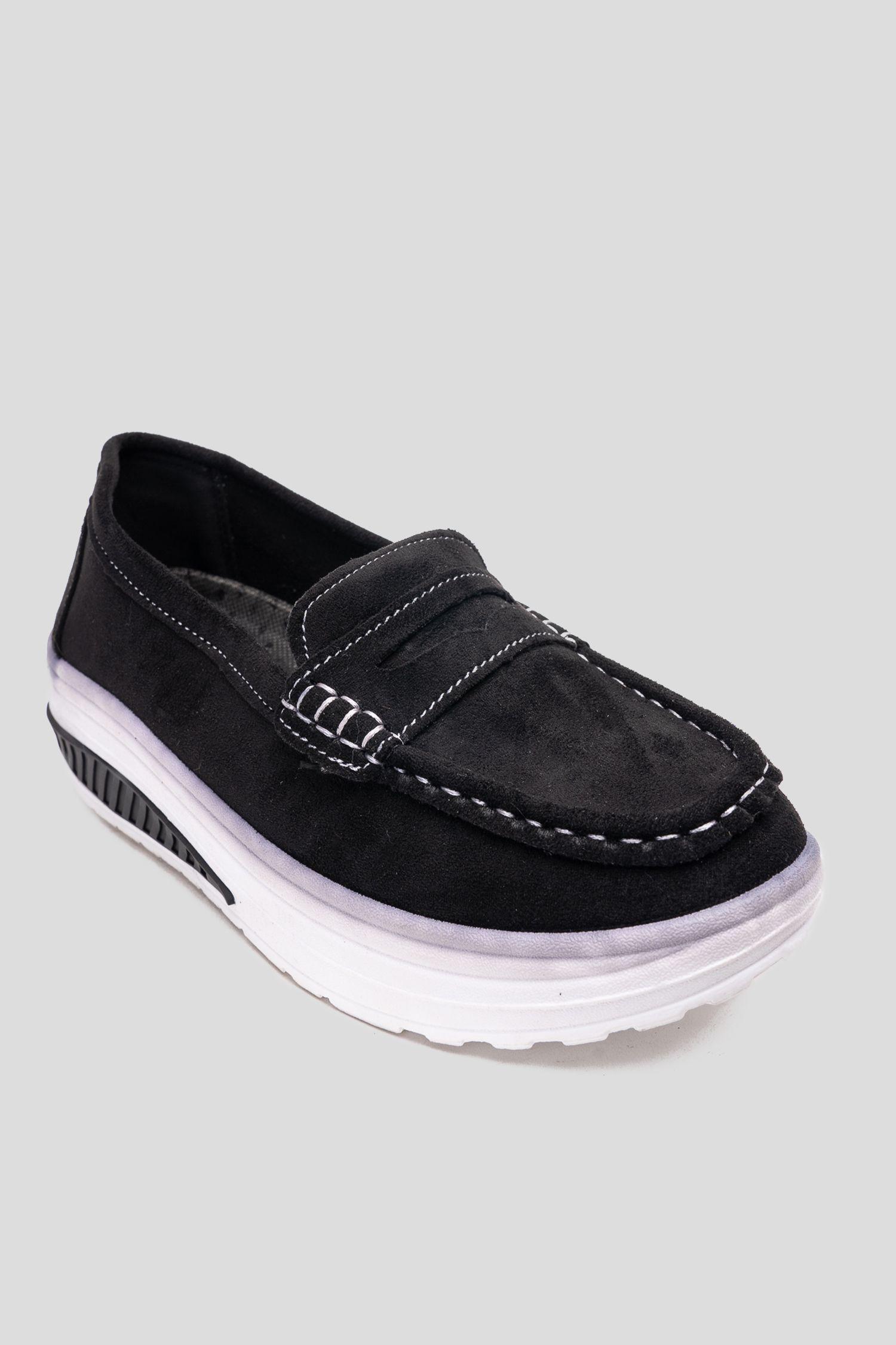 Mocasín Casual Mujer Leylani Negro Chinitown-2