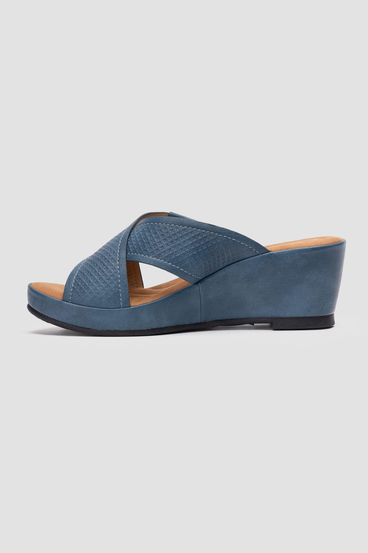 Sandalia Mujer Azul Rosina Thunder Blue-1