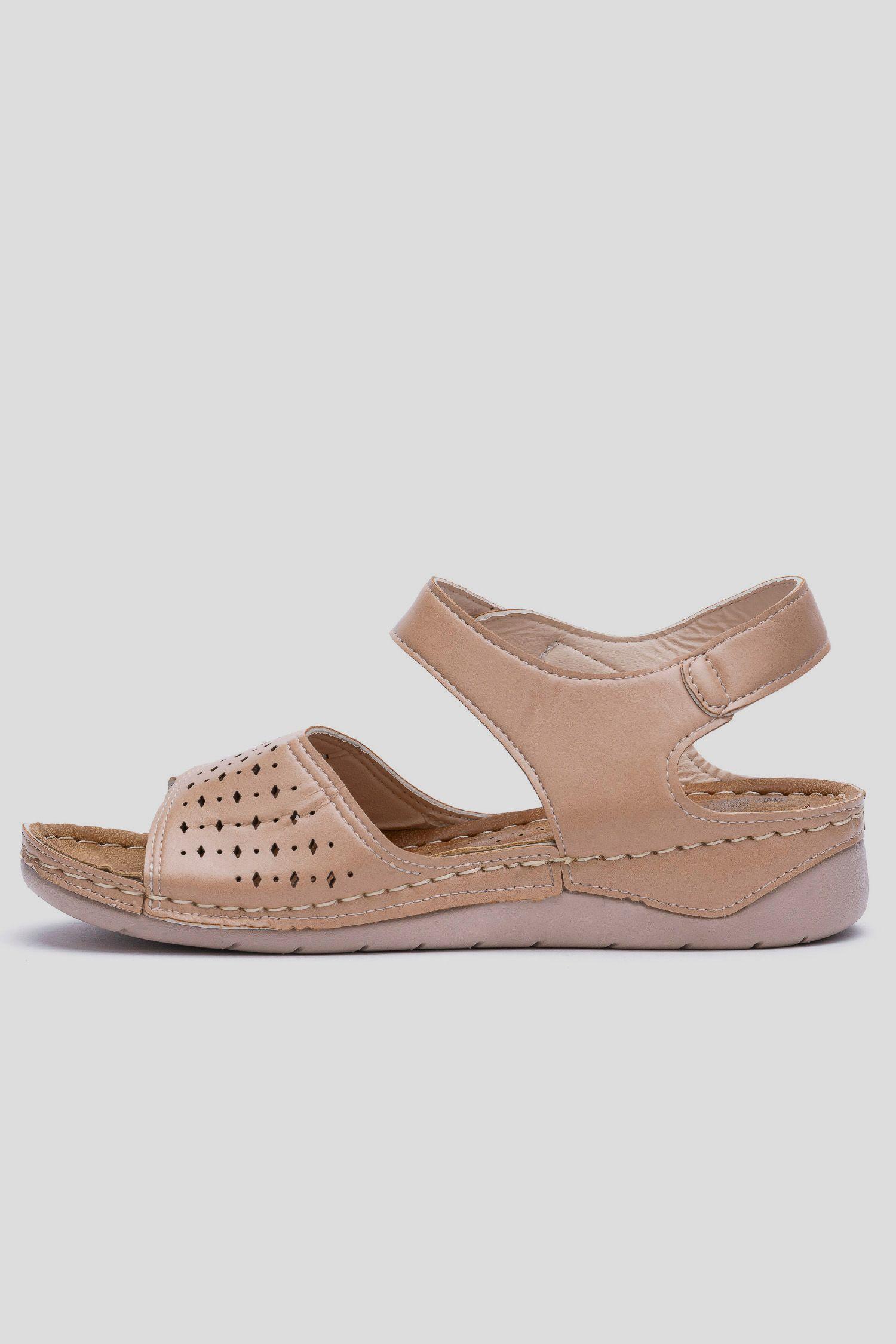 Sandalia Mujer Beige Salma Apóstol-1