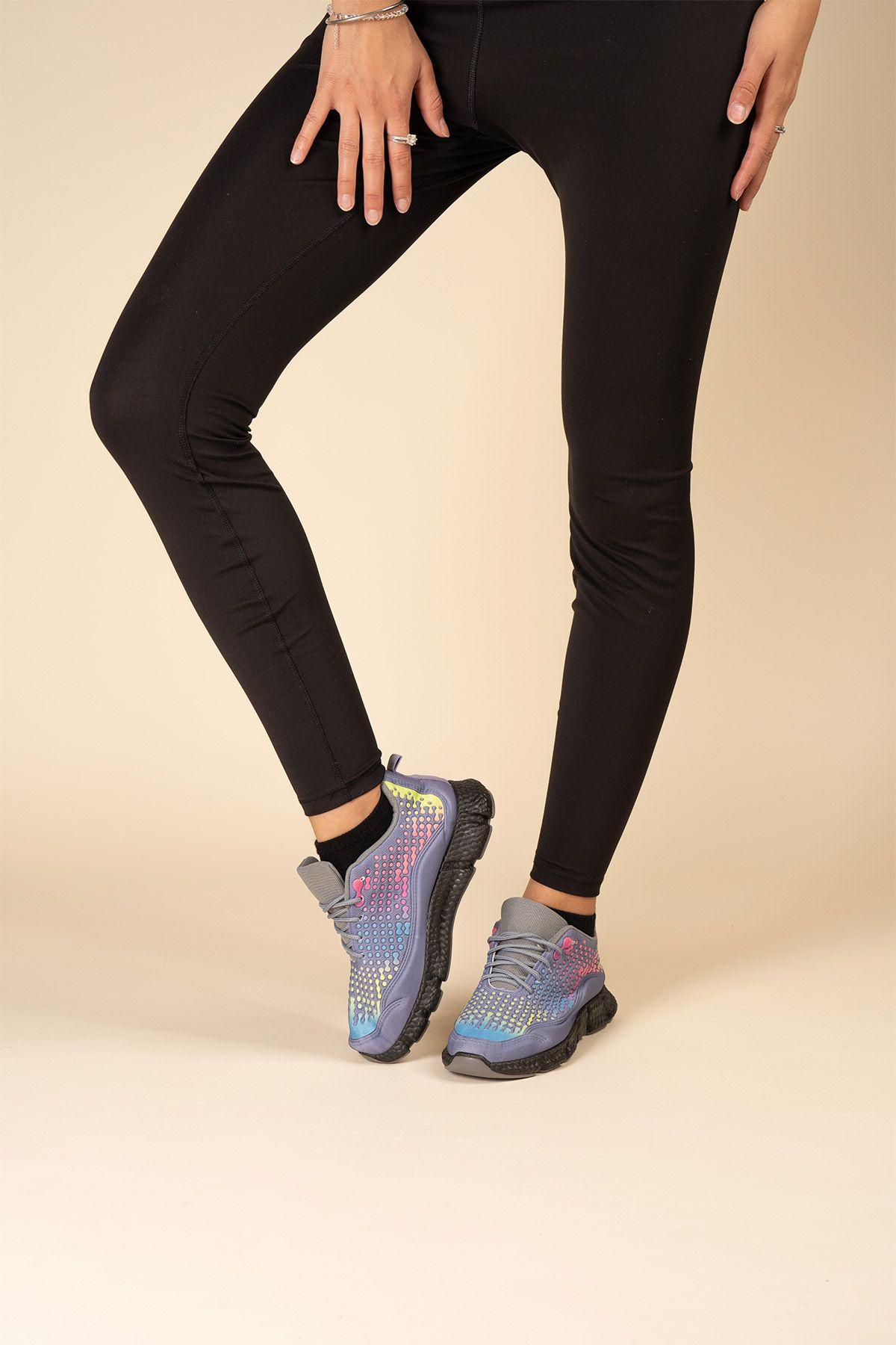 Zapatilla Deportiva Mujer Gris Lissa Chinitown-1