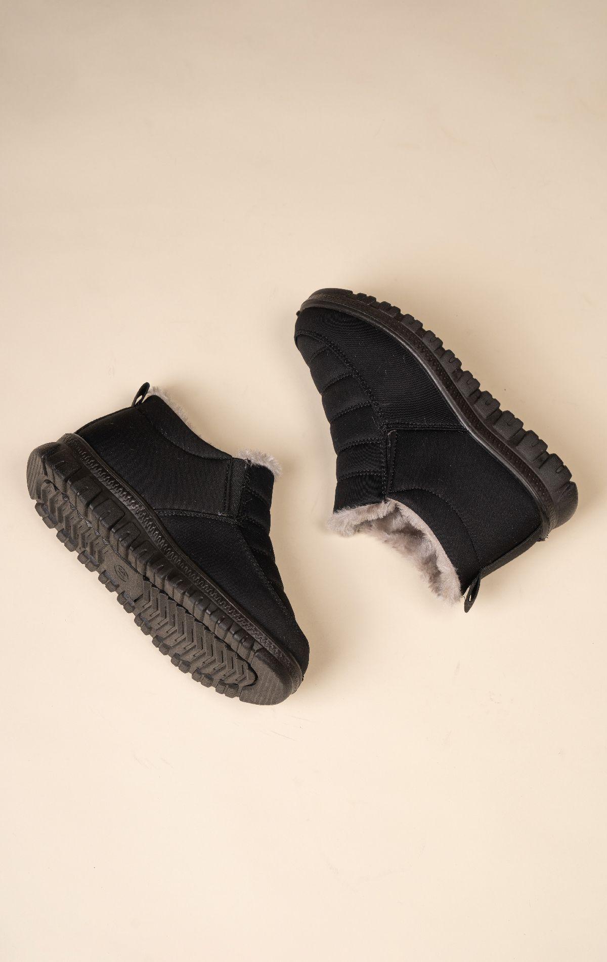 Zapatilla Impermeable Mujer Negro Seraphina Chinitown-3