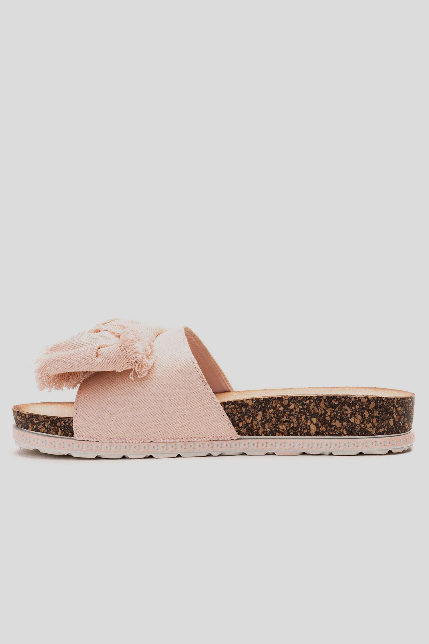 Sandalia Mujer Rosado Lazo Chancleta-1