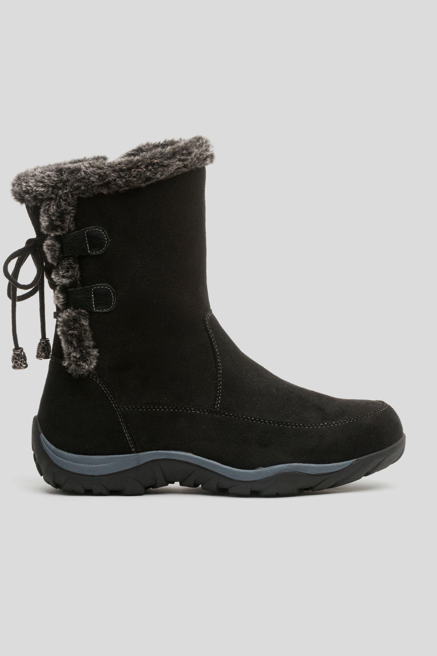 Bota Casual Mujer Negro Huda Chinitown-0