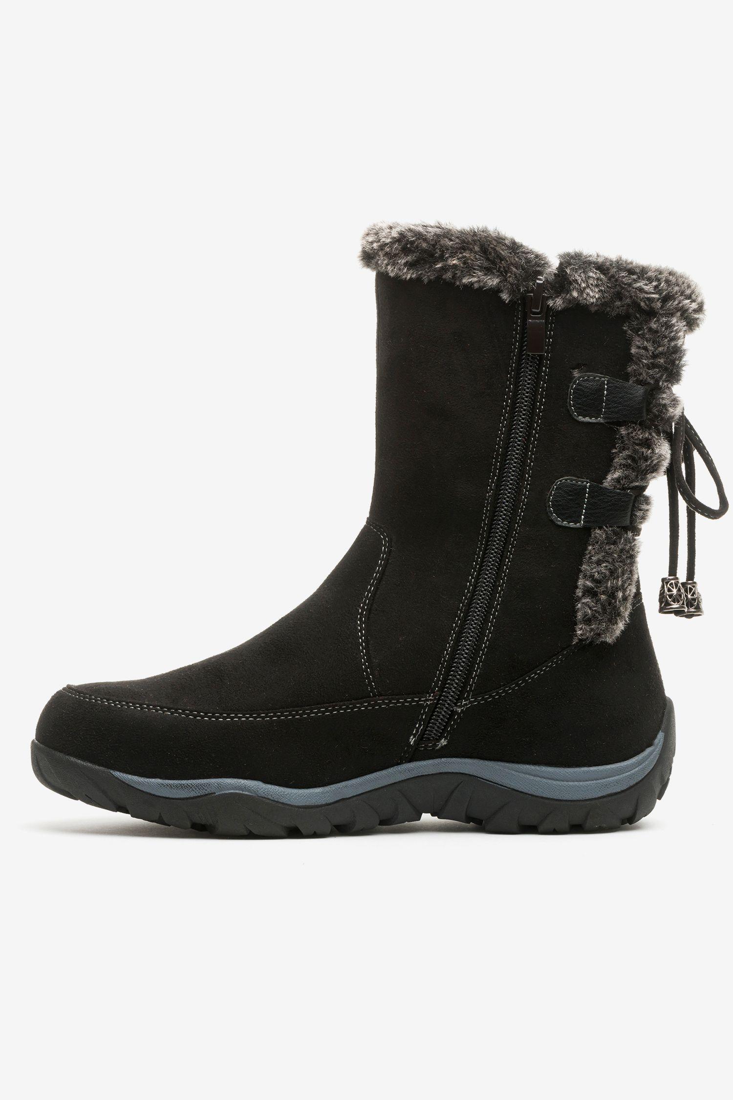 Bota Casual Mujer Negro Huda Chinitown-1