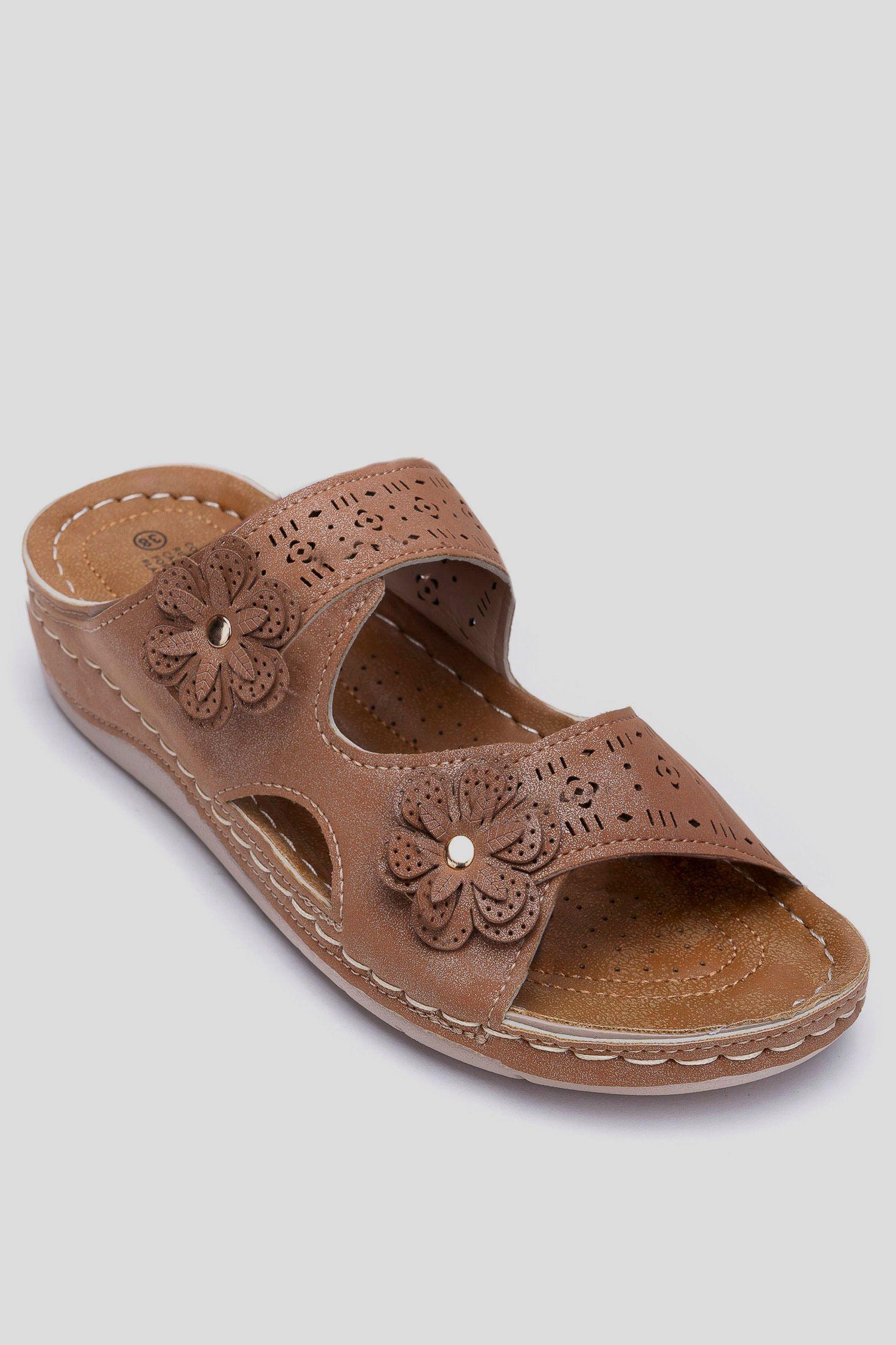 Sandalia Mujer Café Tala Apóstol-2