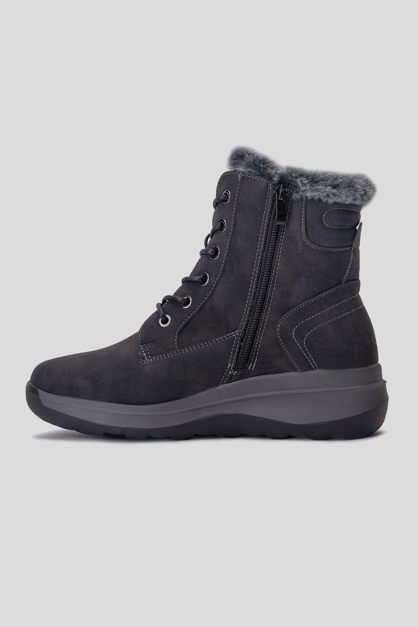 Botín Casual Mujer Gris Biwen Chinitown-8