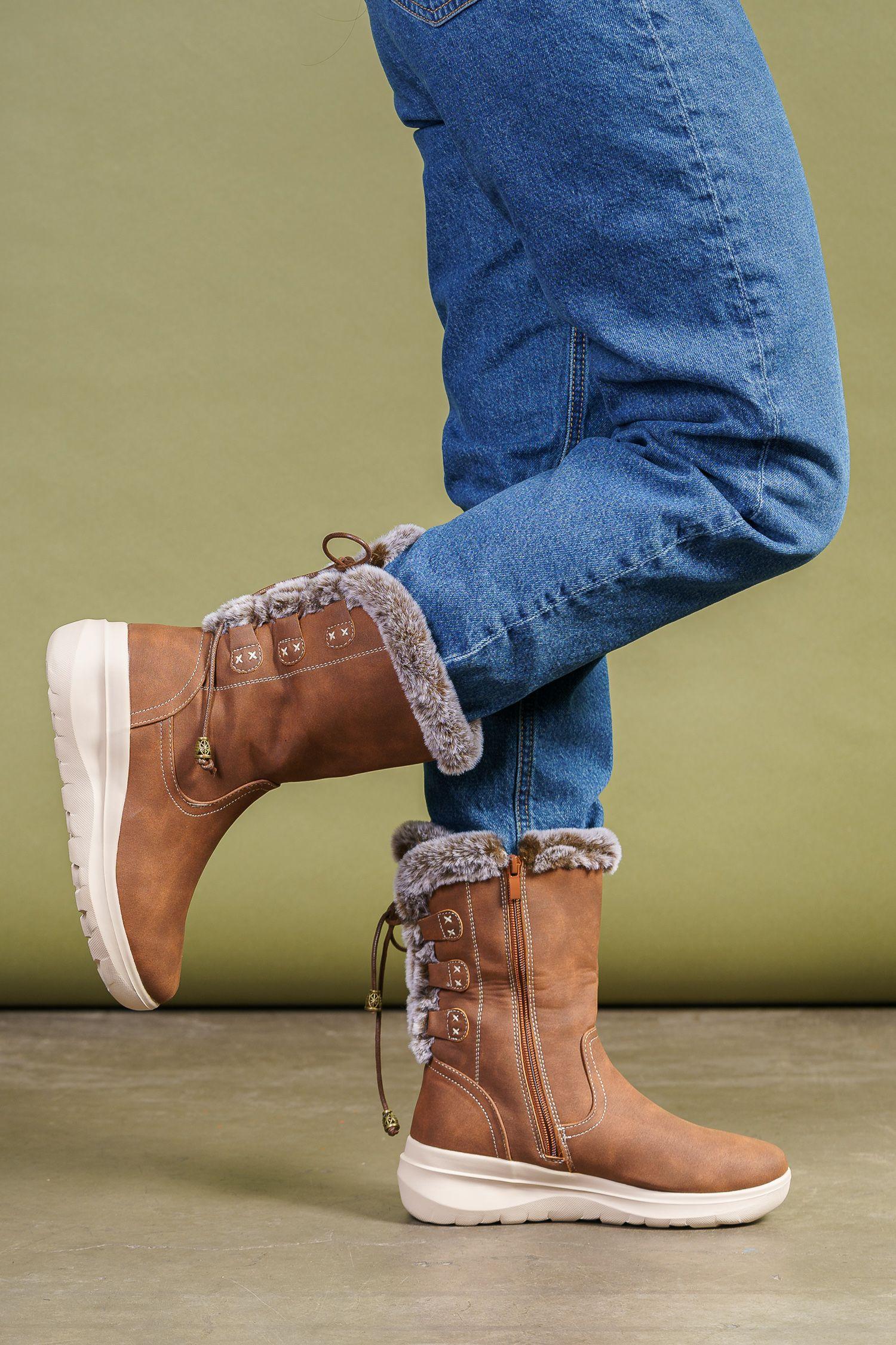 Bota Mujer Café Briley Chinitown-1