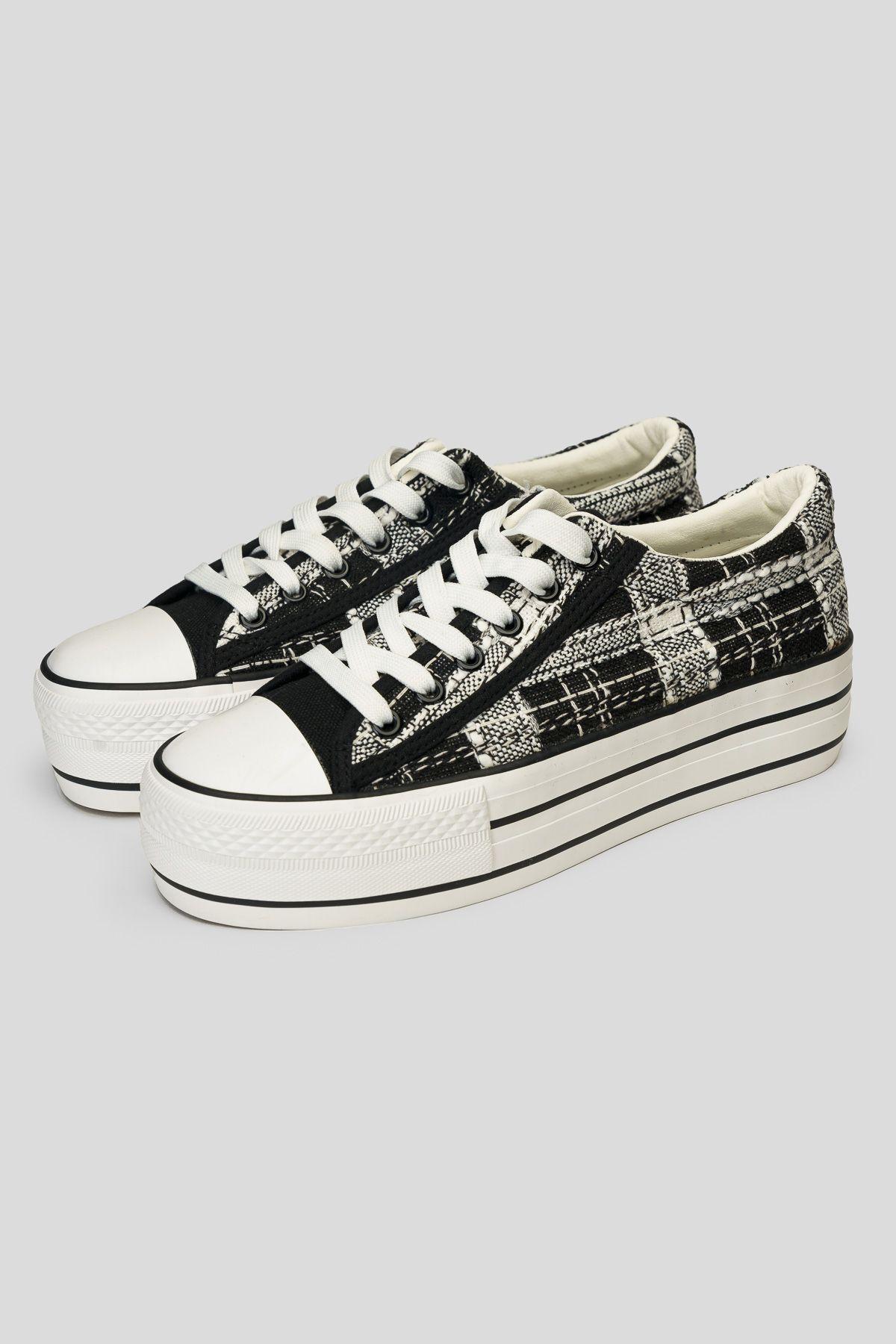 Zapatilla Mujer Negro Cait Chinitown-2