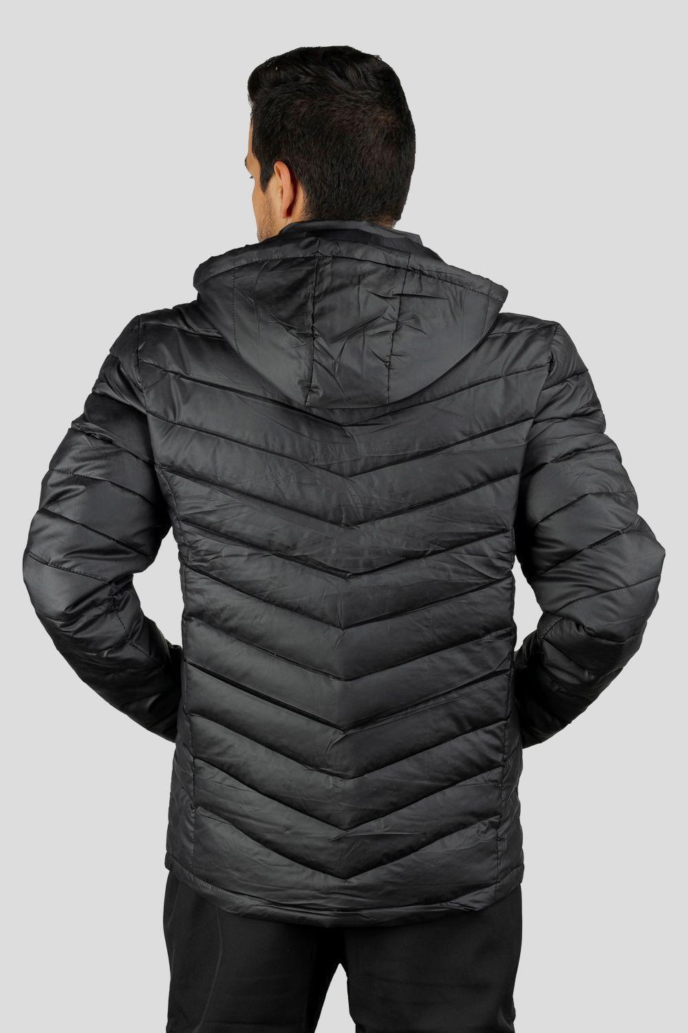 Parka Termica Outdoor Elbrus Hombre Negro Blue Mountain-2