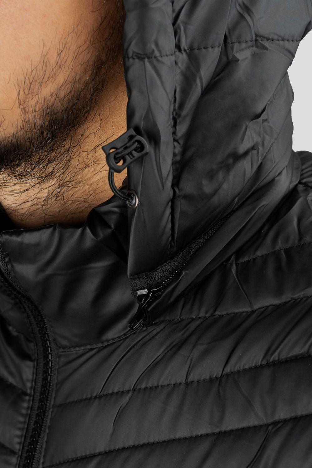 Parka Termica Outdoor Elbrus Hombre Negro Blue Mountain-3